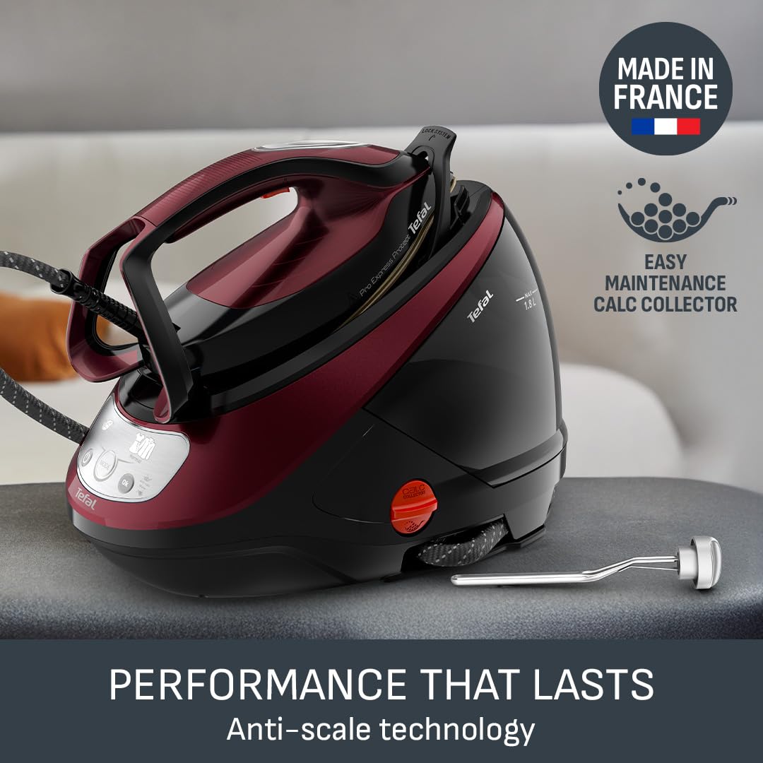 Tefal Pro Express Protect Steam Generator Iron - 7.5 Bar, 560g Boost, 1.8L Tank | GV9230 9