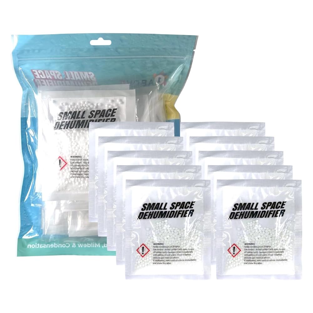 1ABOVE Interior Dehumidifier Sachets - 20 Pack Moisture Absorber for Small Spaces | 36g Capacity