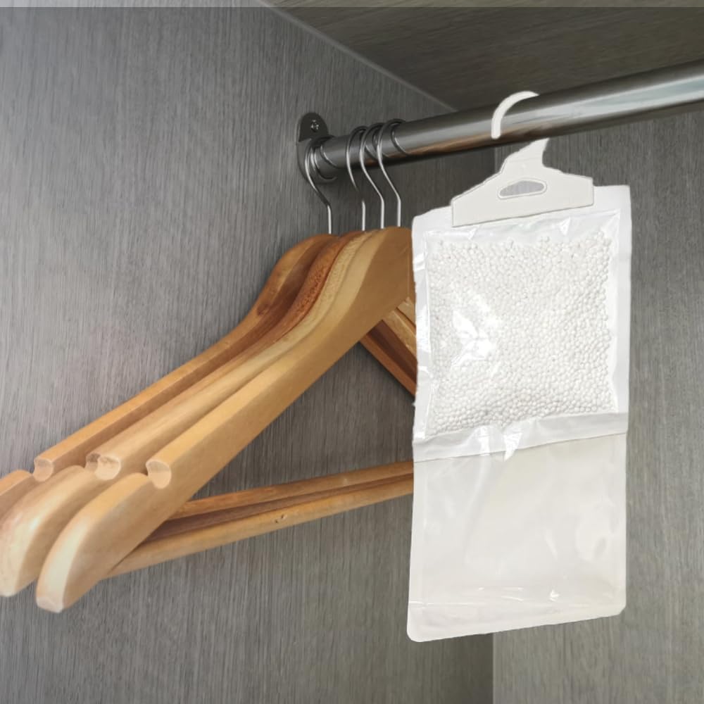 1ABOVE Hanging Wardrobe Dehumidifiers - 3 Pack, 180g Each | Unscented Moisture Absorber for Closets 5