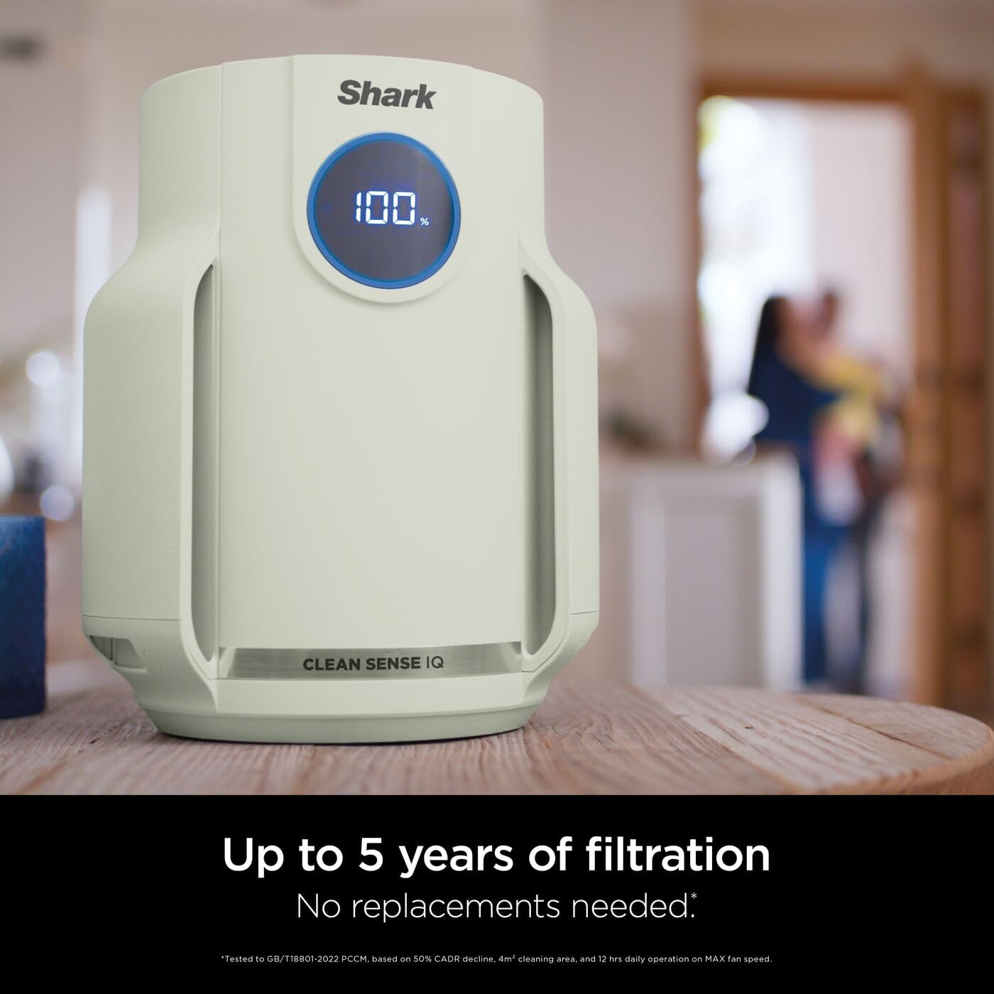Shark NeverChange5 Air Purifier - 5-Year Filter Life | Clean Sense IQ | Quiet Sleep Mode 6