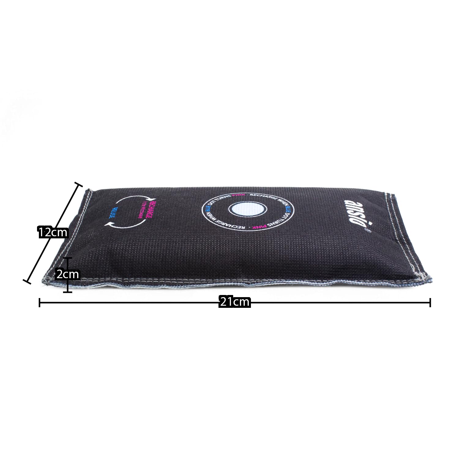 ANSIO Reusable Car Dehumidifier Bag - Reduces Moisture & Fogging | 270g Pack of 2 | Microwave Rechargeable 5