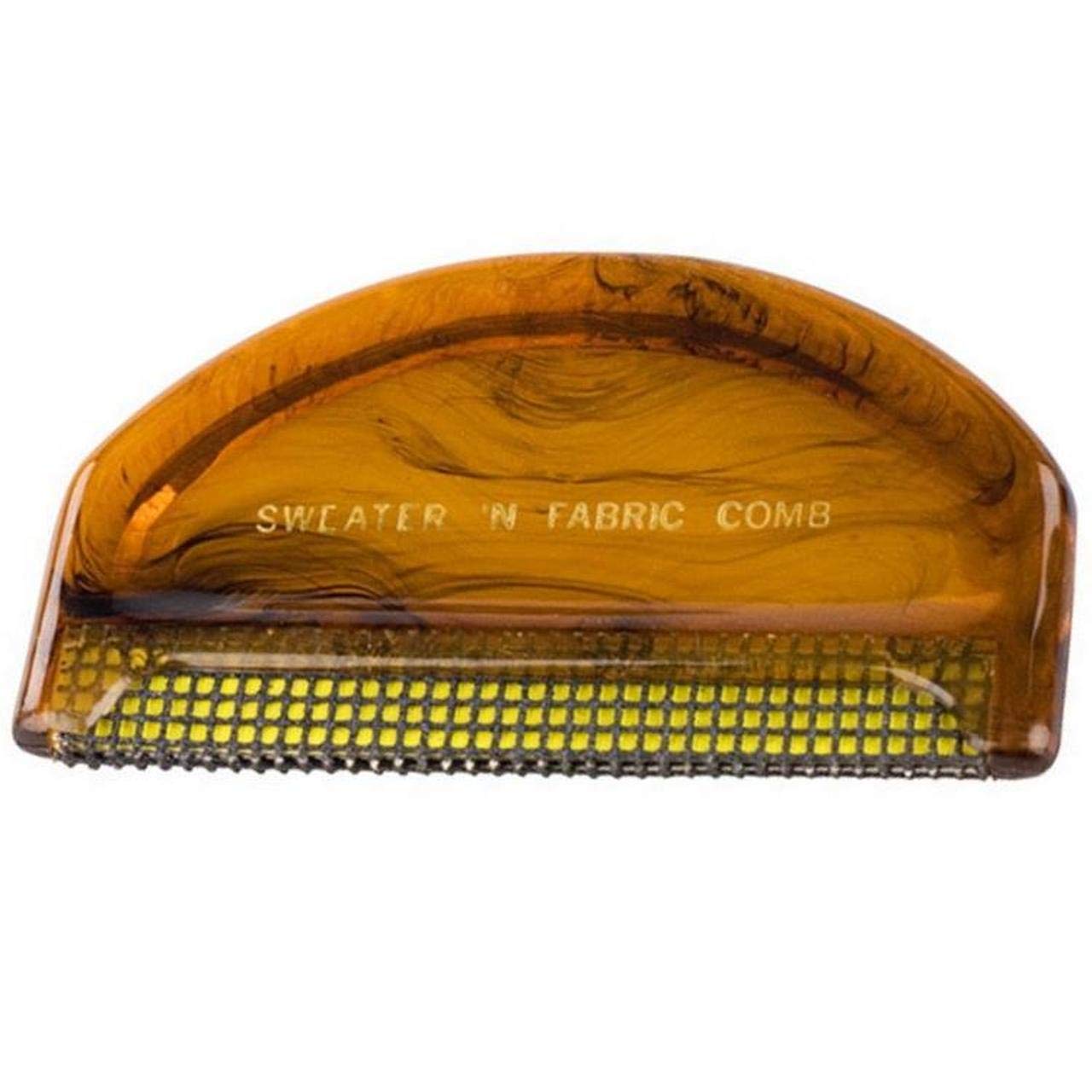 Chef Aid Fabric and Sweater Comb - Quick Lint & Fuzz Removal for Wool & Cashmere | Yellow