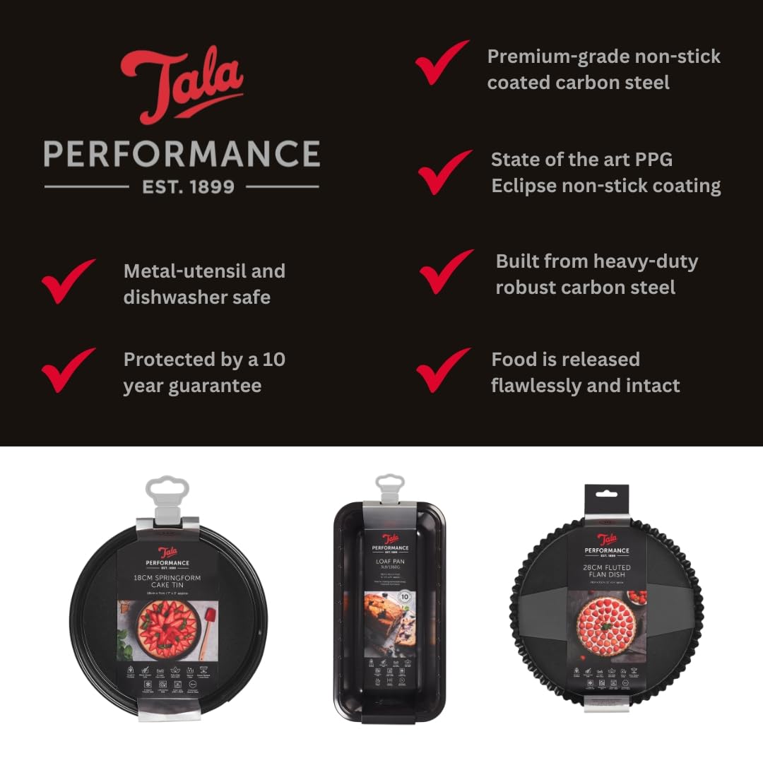 Tala Performance Baking Sheet - Professional Gauge Carbon Steel with Eclipse Non-Stick Coating | 42.4x35.65 cm 4