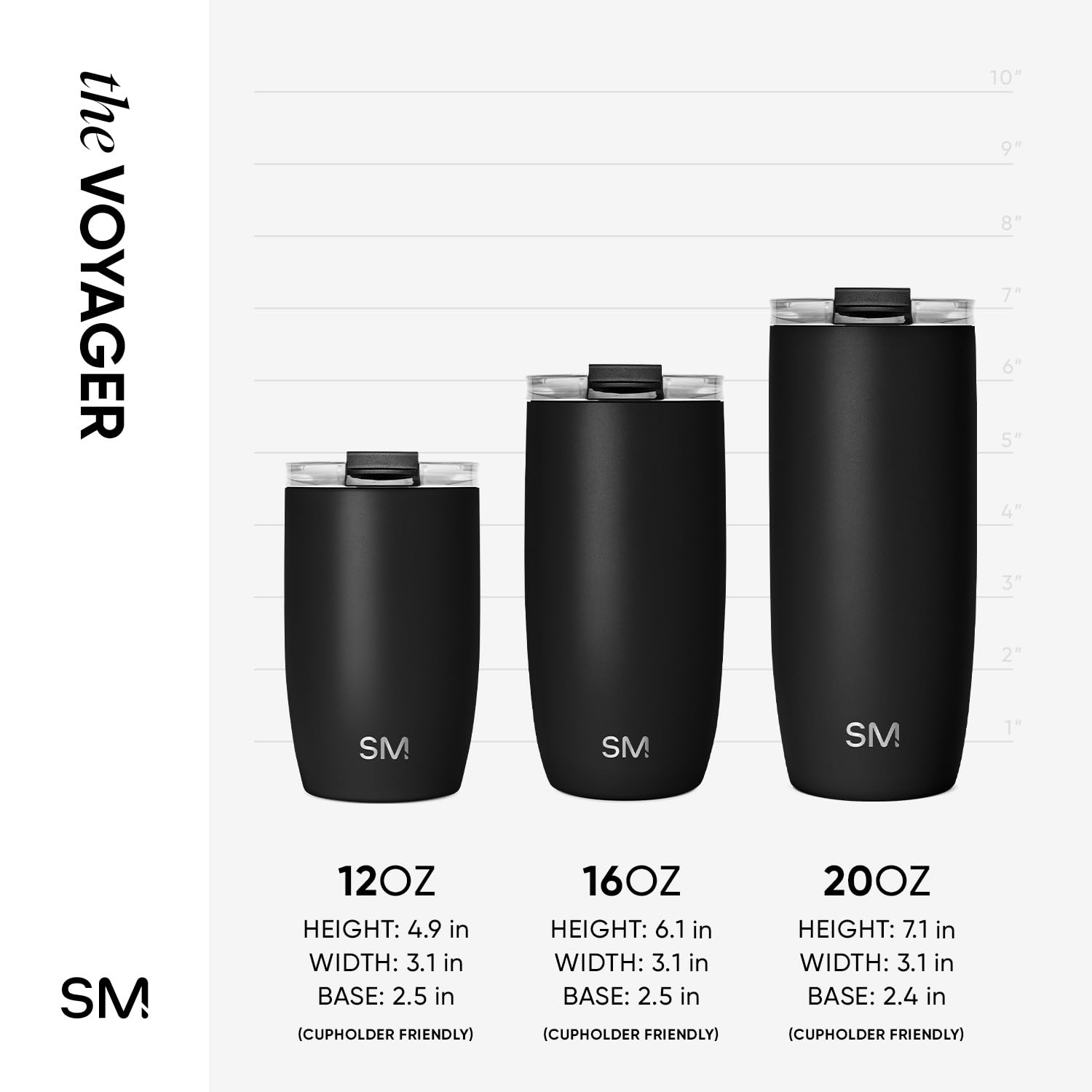 Simple Modern Voyager Tumbler - 16oz Insulated Stainless Steel Coffee Mug | Sea Glass Sage 7