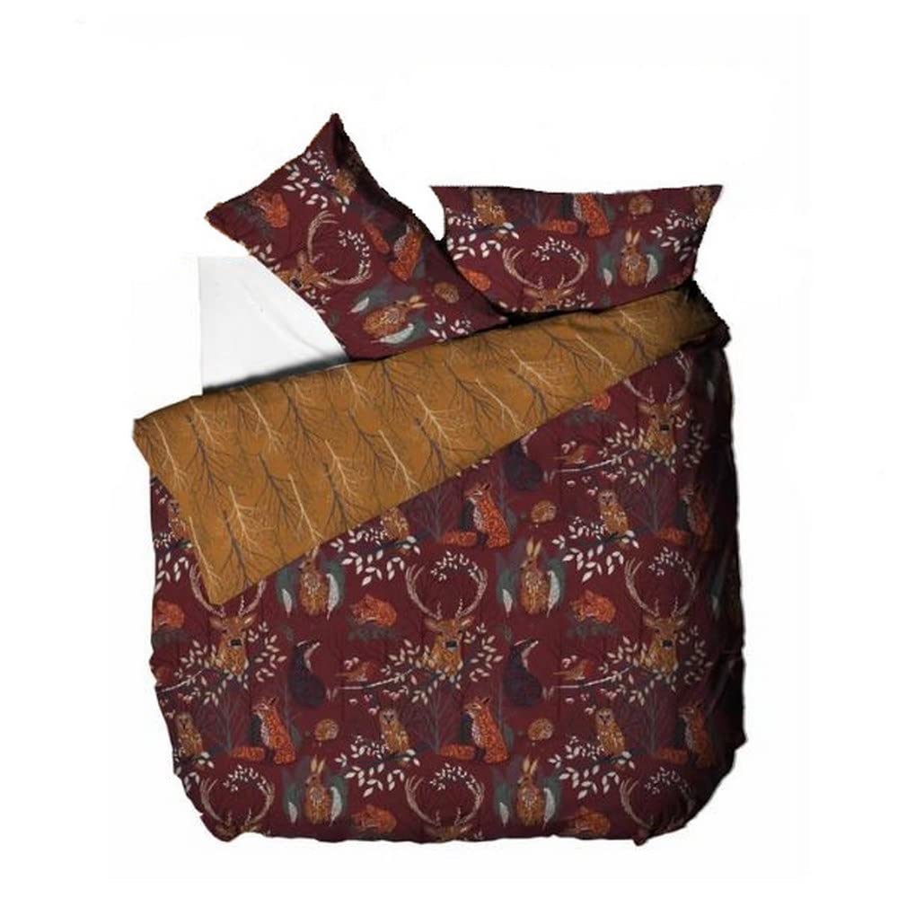 furn. Forest Fauna Reversible Duvet Cover Set | King Size | Polycotton Blend 4