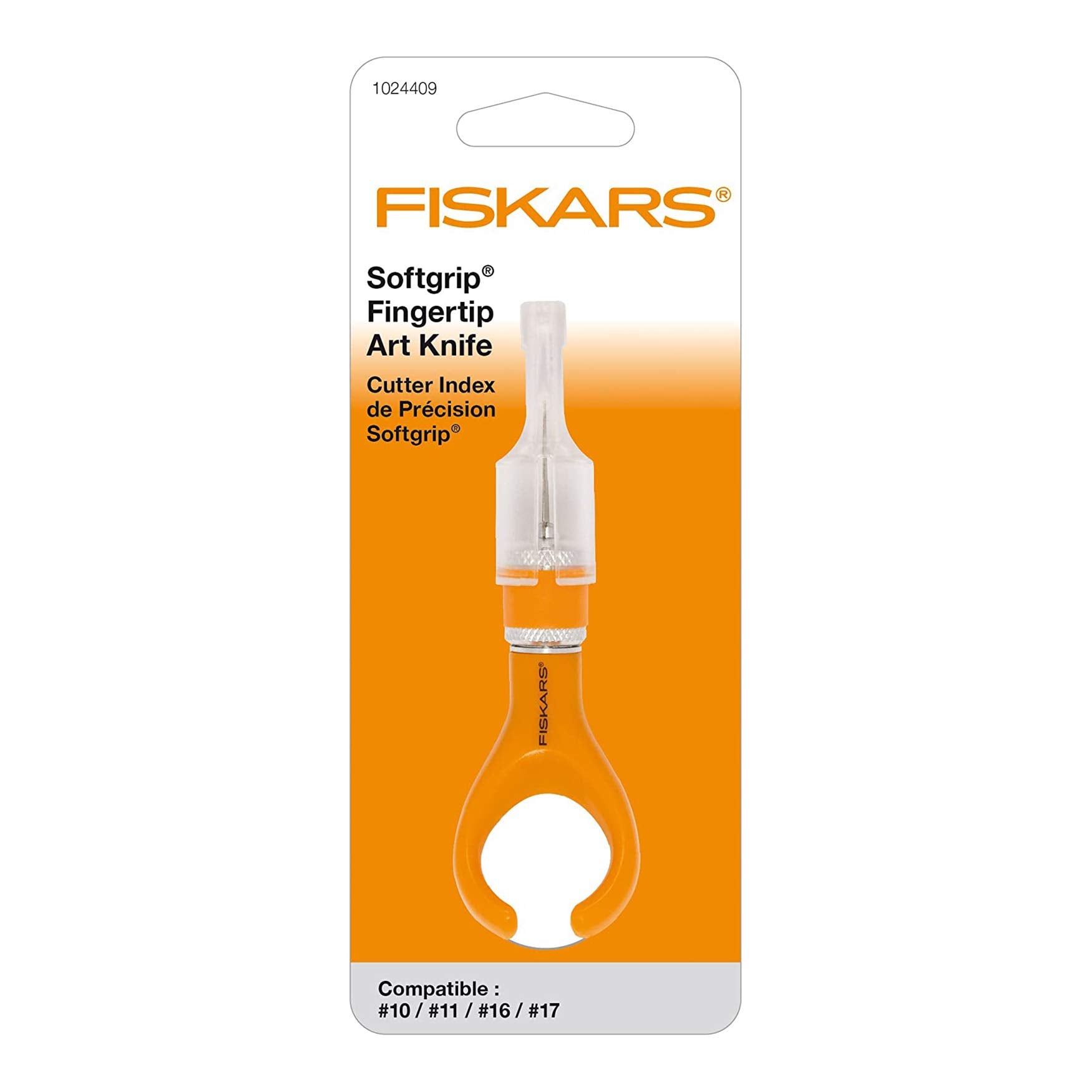 Fiskars Softgrip FingerTip Art Knife - Precision Cutting Tool for Paper & Thin Materials | Ambidextrous 6