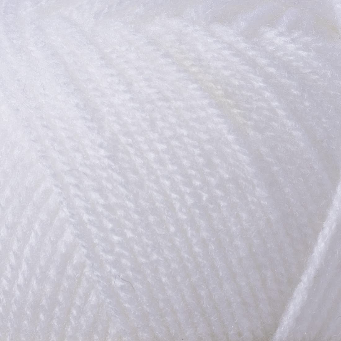 Utopia Crafts DK Double Knitting Yarn - 3 x 100g Balls, 100% Acrylic, White | Oeko-Tex Certified 3