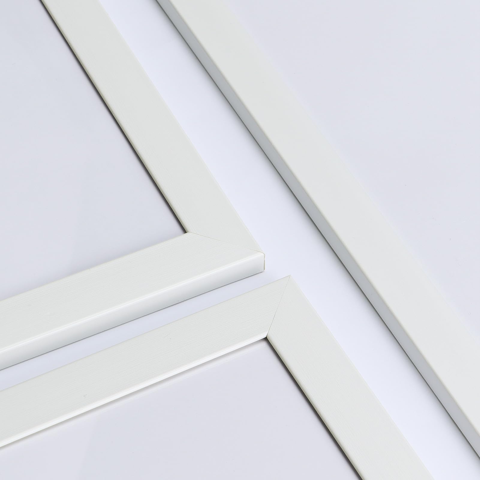 EXYGLO 12 Pack White A4 Picture Frames - Wall & Tabletop Display for Certificates and Photos 7