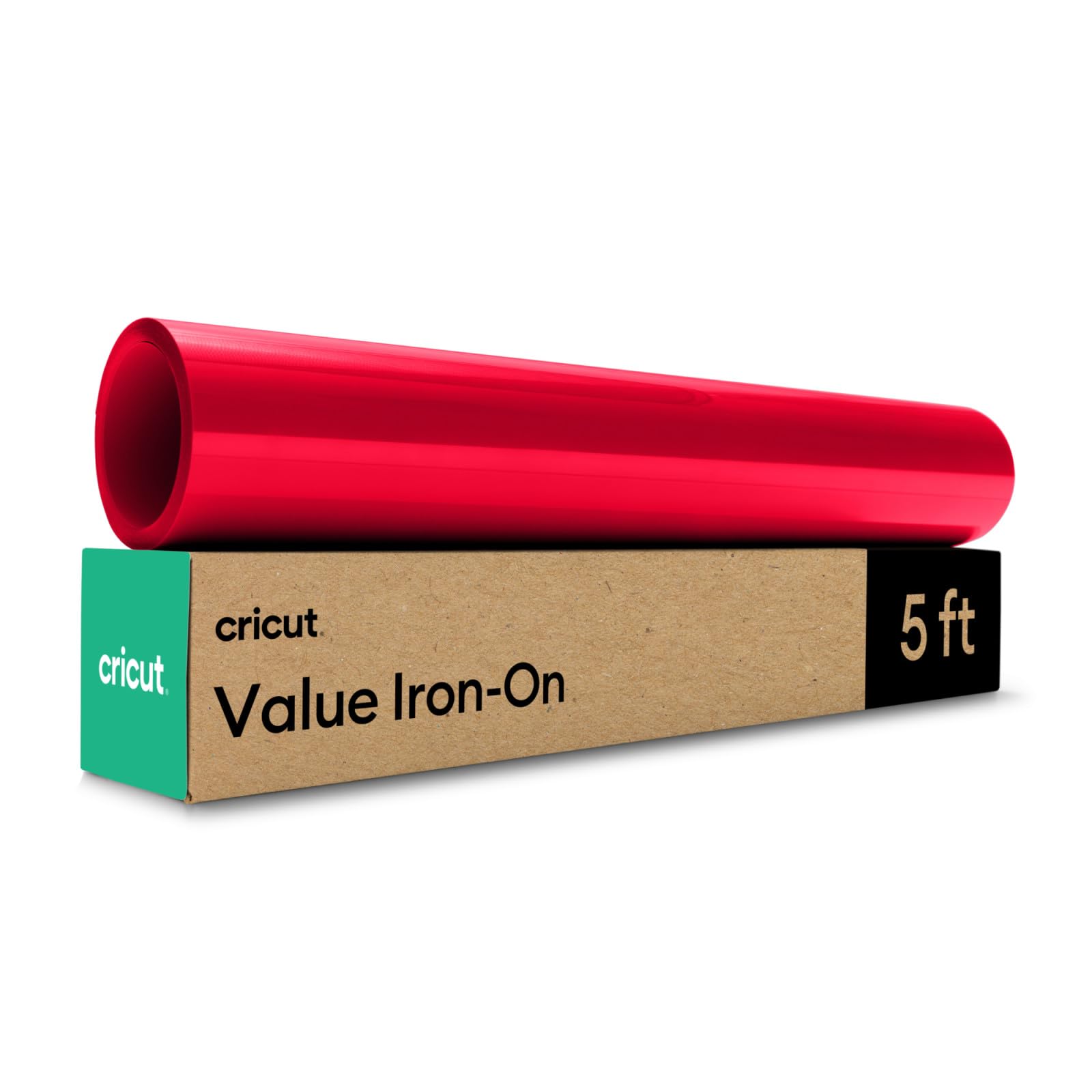 Cricut Iron-On HTV Vinyl - Red | 30.5 cm x 1.5 m | Durable for 25+ Washes 1