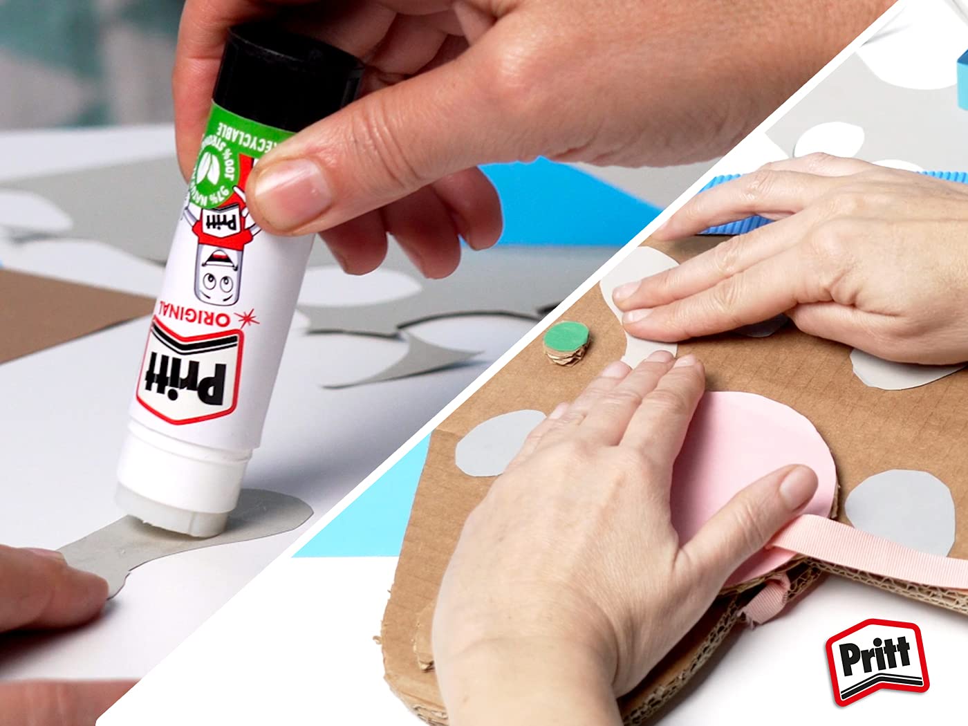 Pritt Glue Stick - Solvent-Free, Washable Craft Glue with 97% Natural Ingredients | 1 x 22g 6