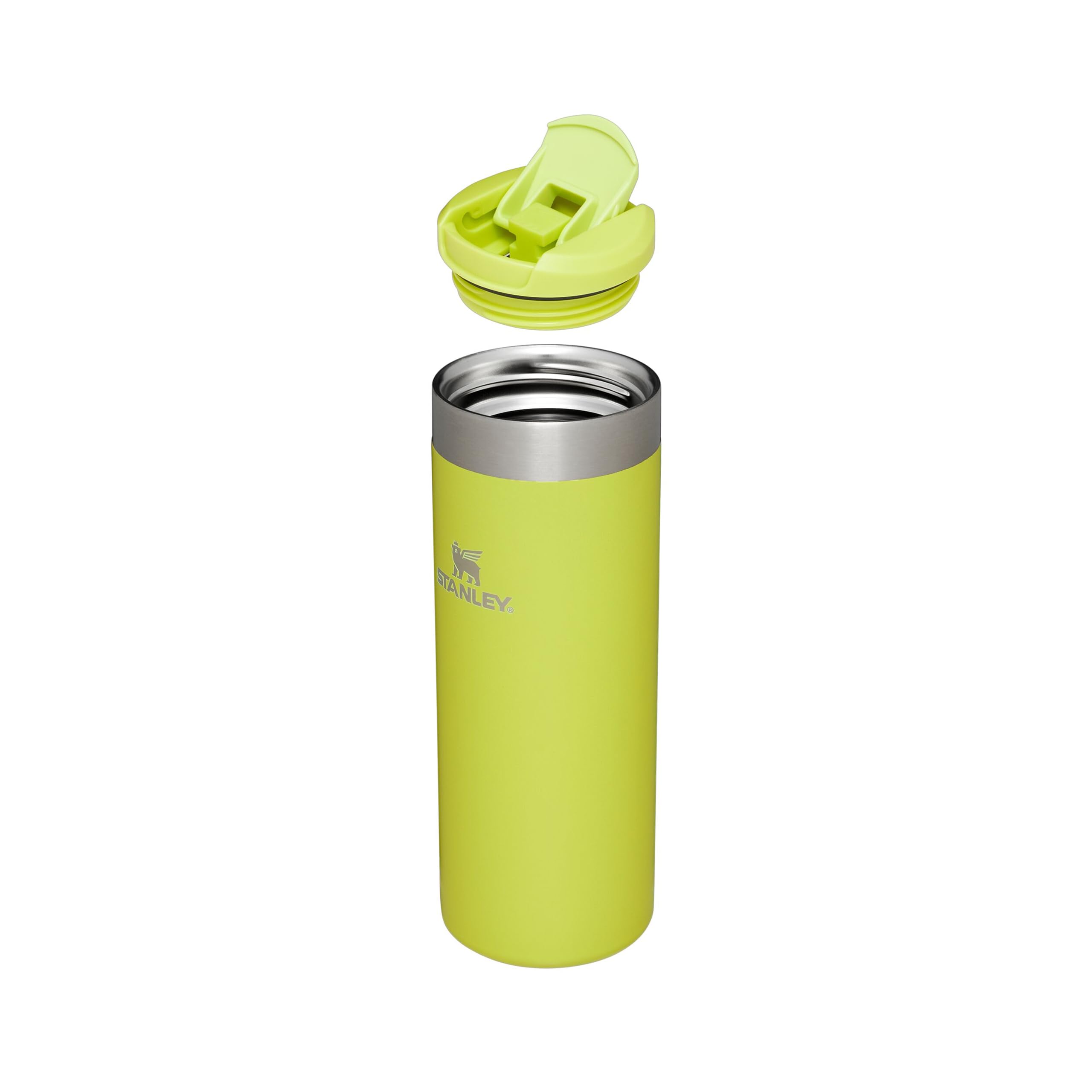 STANLEY Aerolight Transit Travel Mug 0.47L - 6 Hours Hot | 8 Hours Cold | Leakproof | Electric Yellow 9