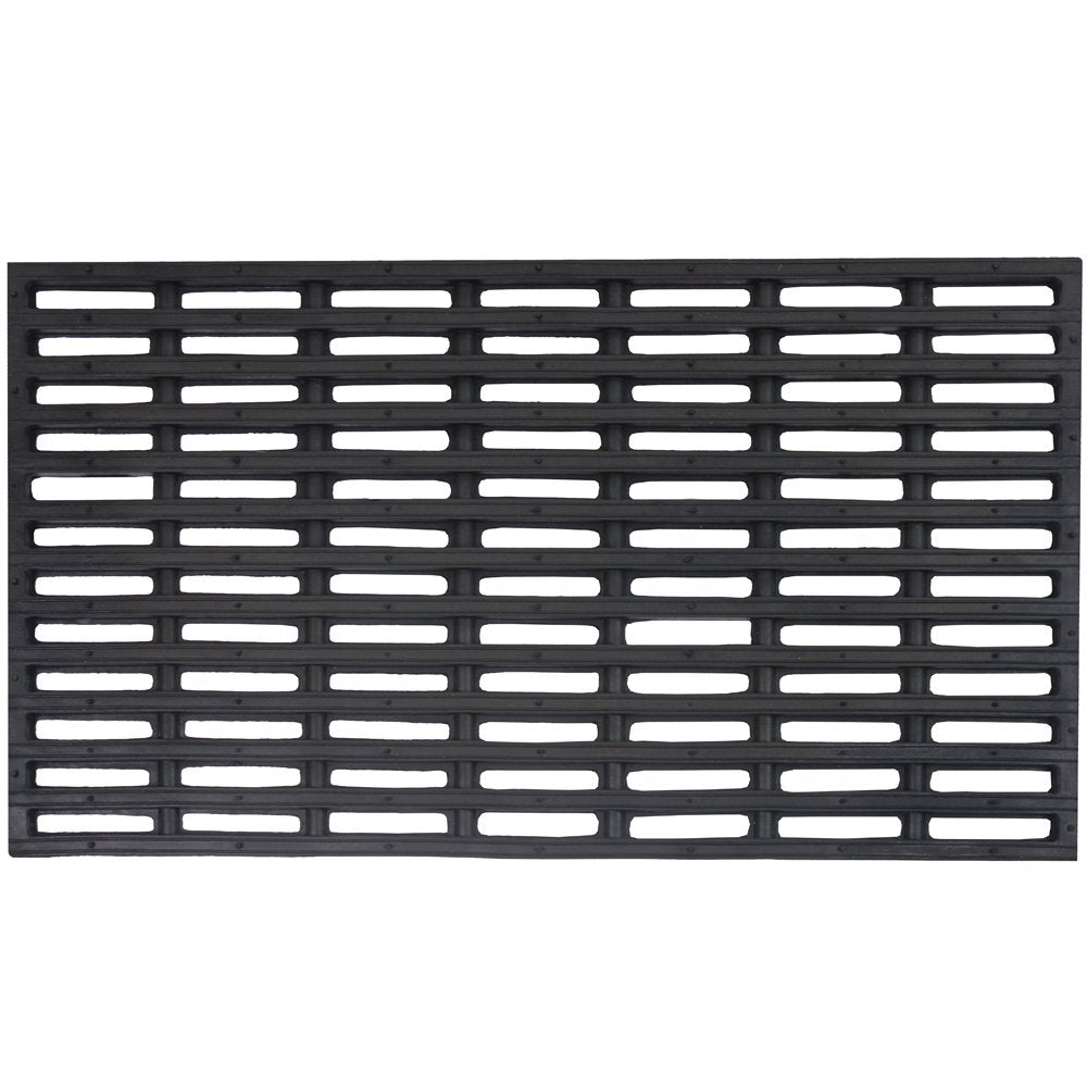 JVL Robusta Heavy Duty Rubber Link Doormat - 36x61 cm | 1.81 kg | Black 4