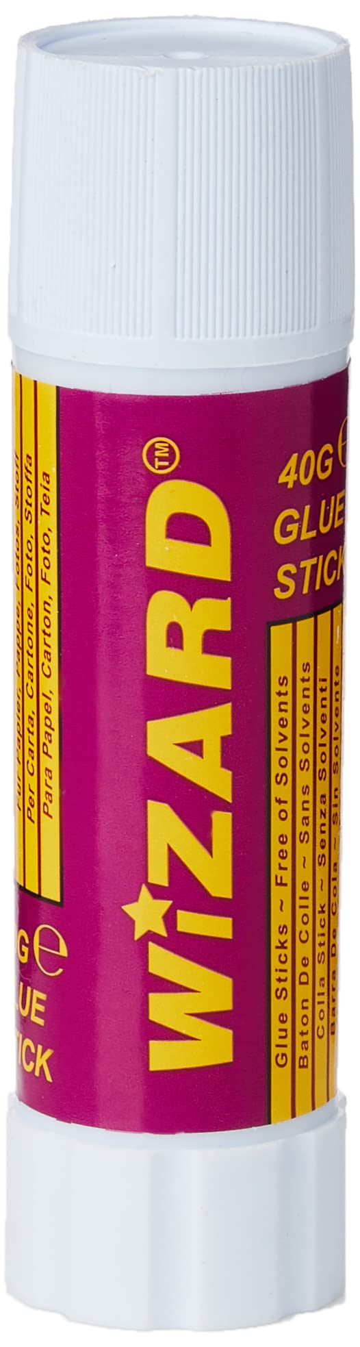 White Box Uno Glue Stick - 40g PVA Adhesive | Strong Clear Bond | Office Product 1
