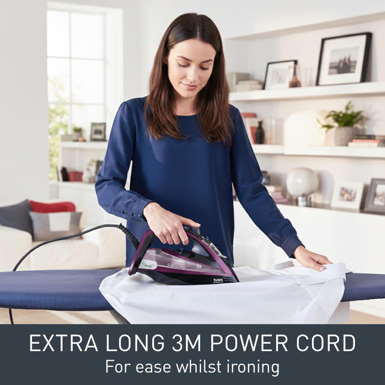 Tefal Ultimate Pure Steam Iron - 3000W Power | 240 g/min Boost | Micro Calc Filter 4