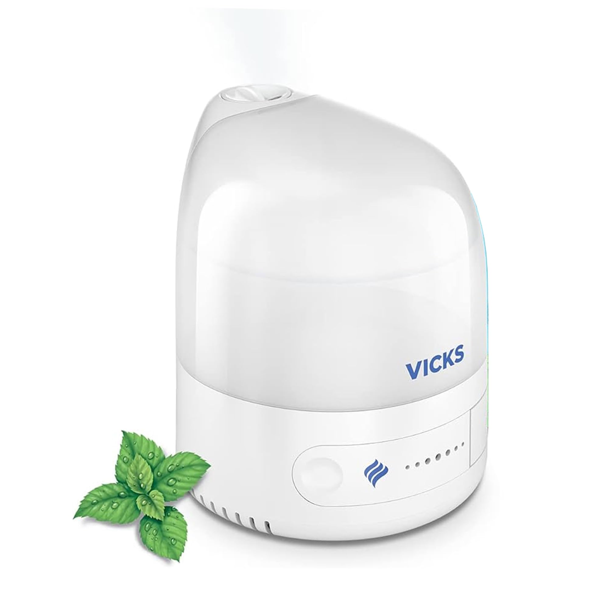 Vicks Personal Cool Mist Ultrasonic Humidifier - Compact, Quiet Operation, VapoPad Slot 1