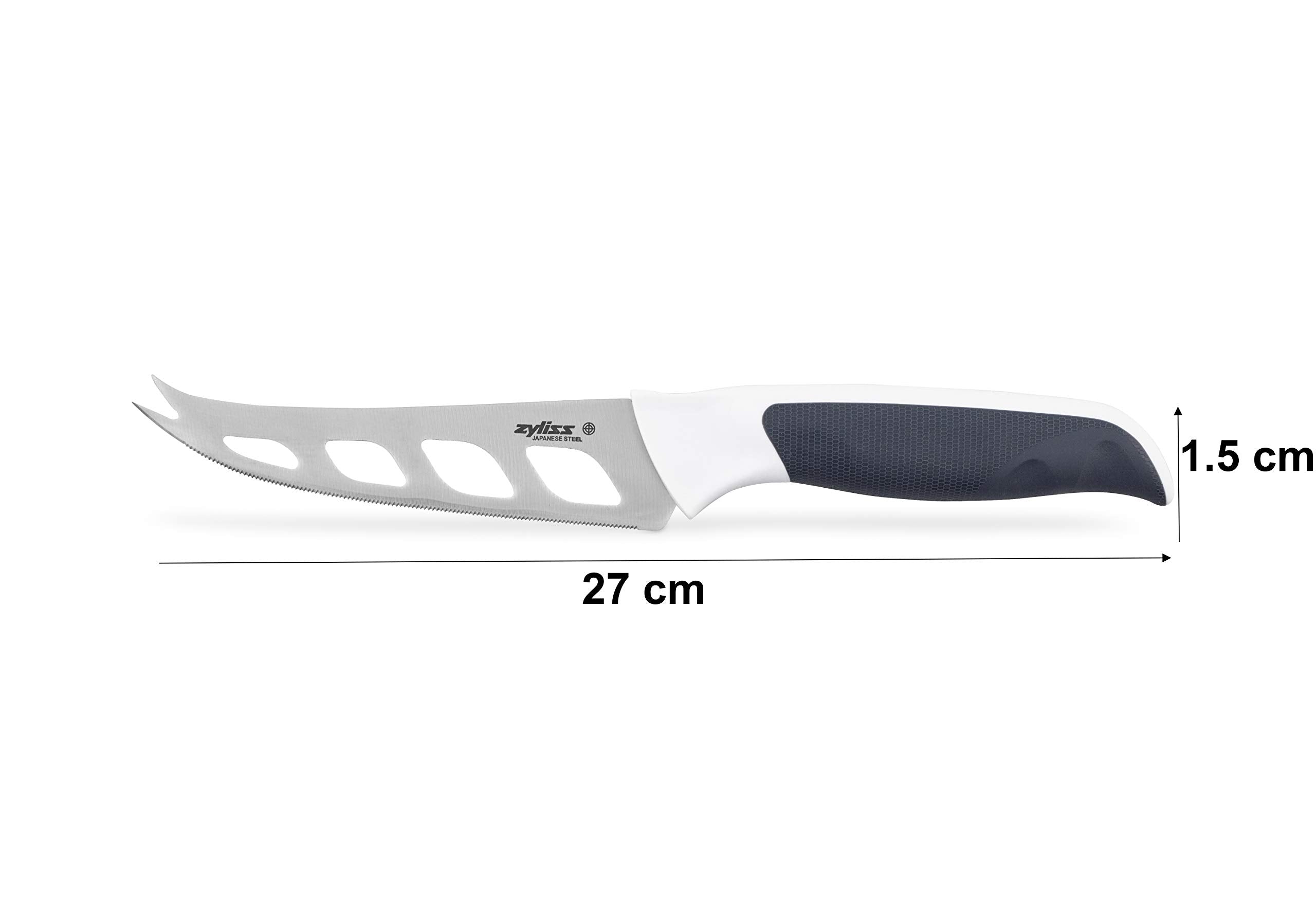 Zyliss Comfort Cheese Knife - 12cm/4.5in Blade | Japanese Stainless Steel | Non-Slip Handle 4