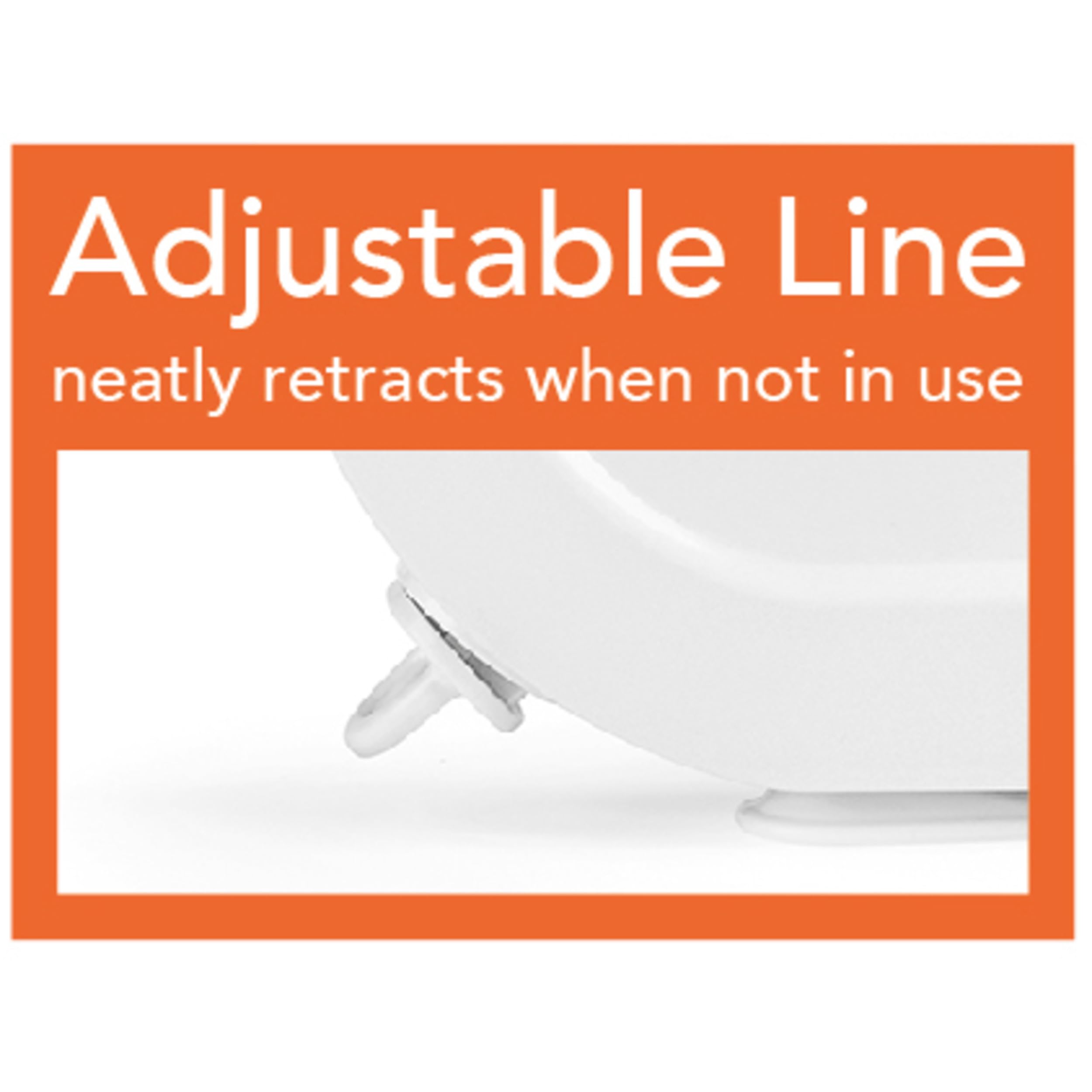 Beldray Retractable Clothes Line - 12 Metre Drying Space | Wall Mountable | White 5