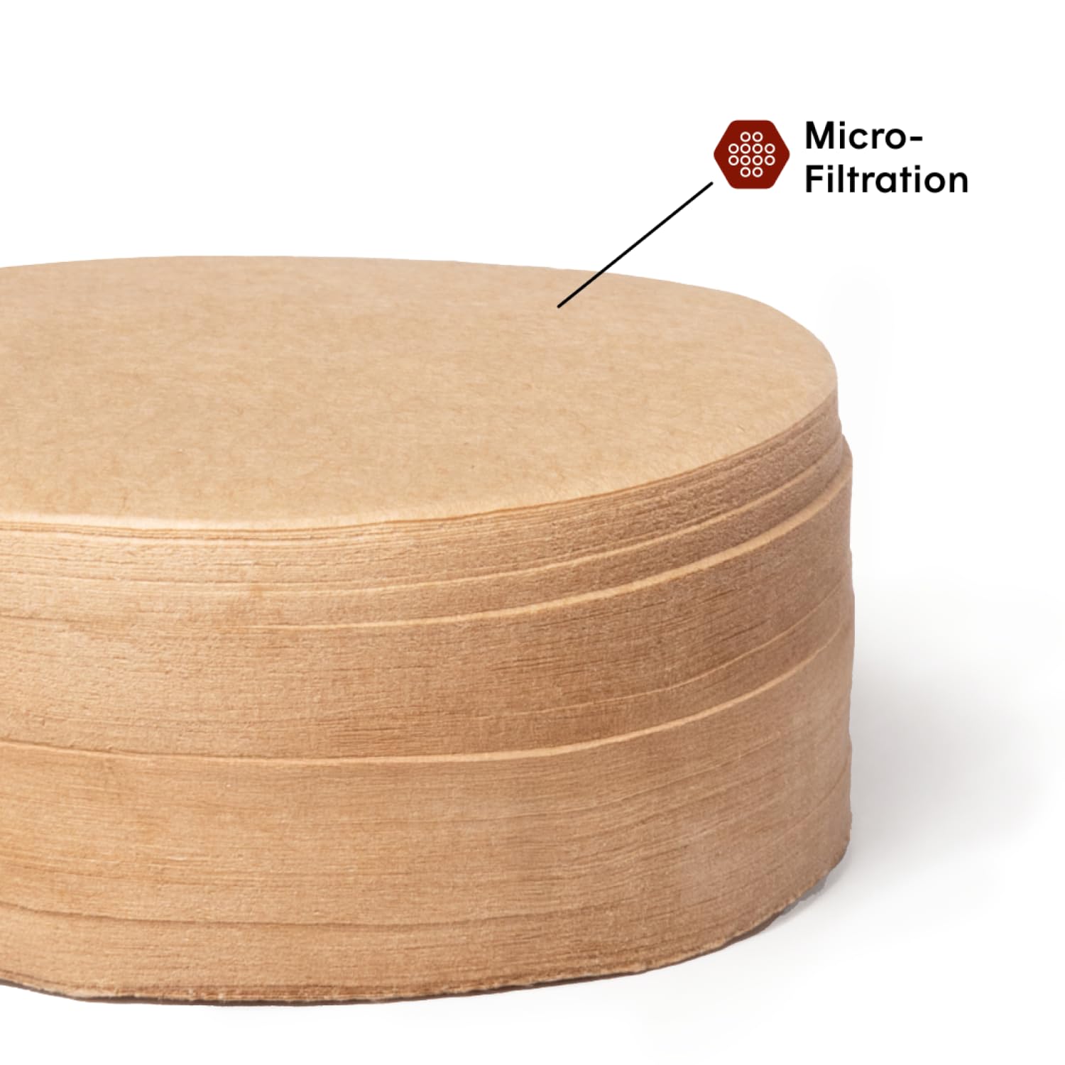 AeroPress XL Natural Paper Microfilters - Unbleached, Grit-Free Coffee | 200 Count 4