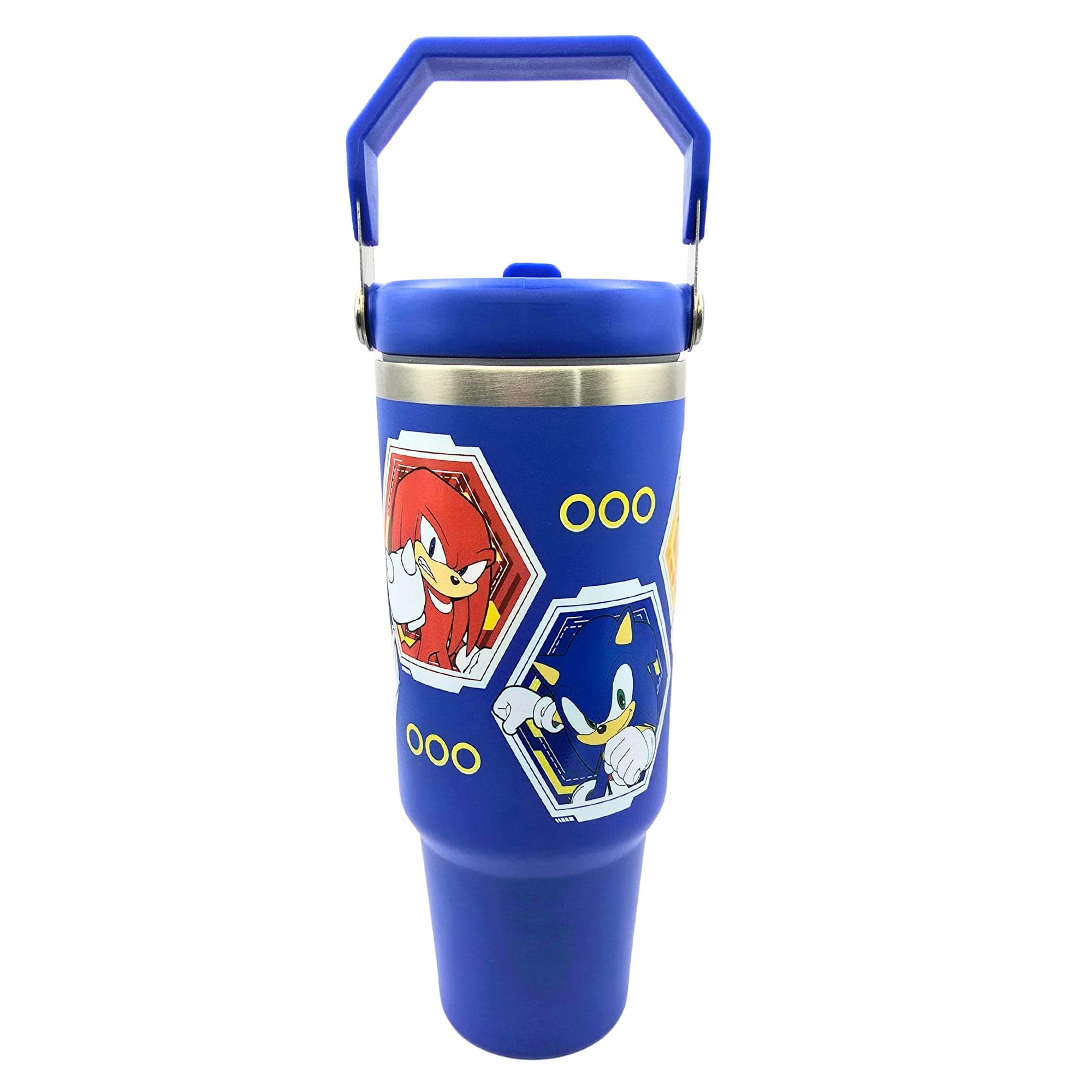HOX Sonic The Hedgehog 900ml Insulated Travel Mug | Double Wall | Leakproof