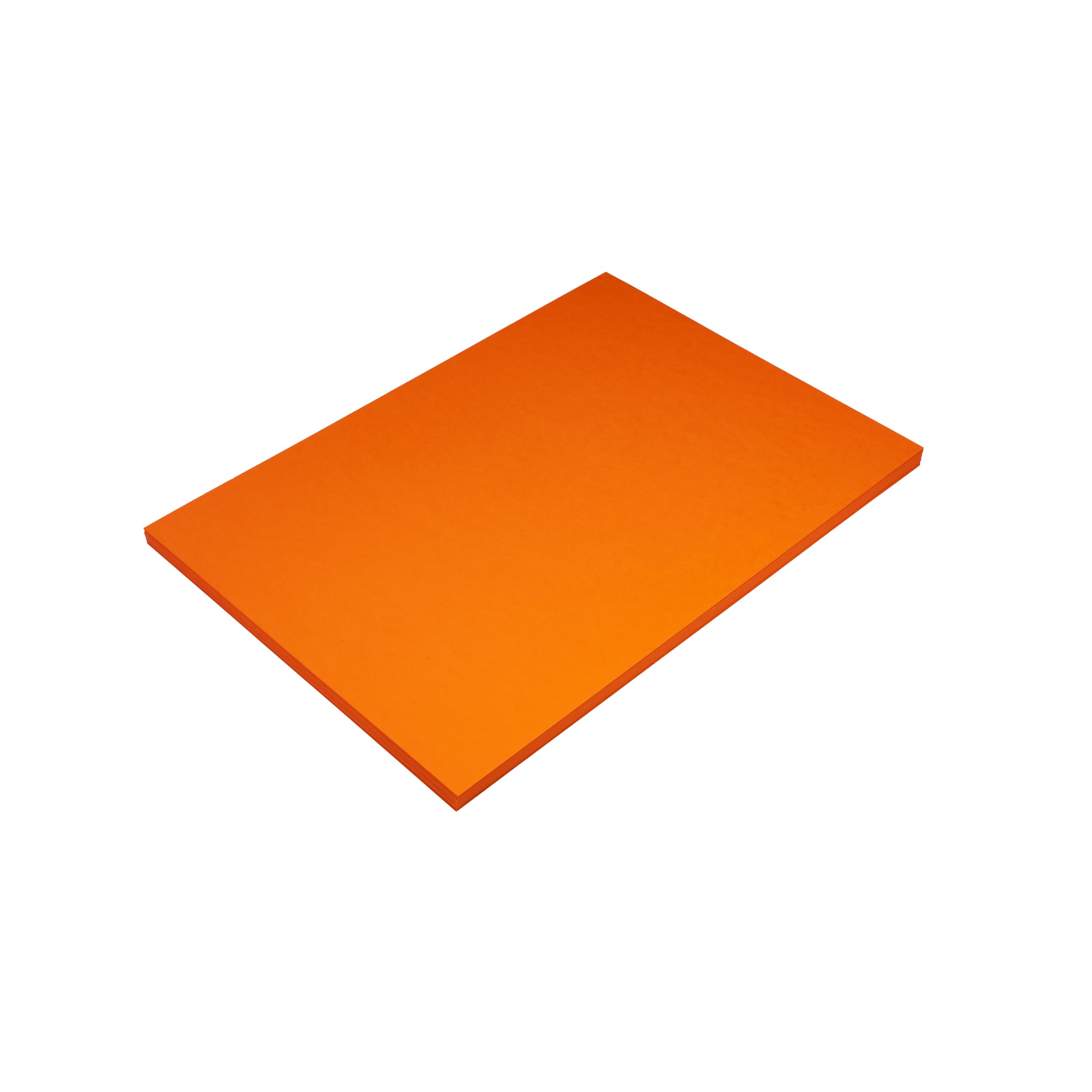 Hawksbill Bright Orange Card Stock A4 180 GSM | Pack of 100 Sheets | Ideal for Arts, Crafts, Stationery & DIY 1