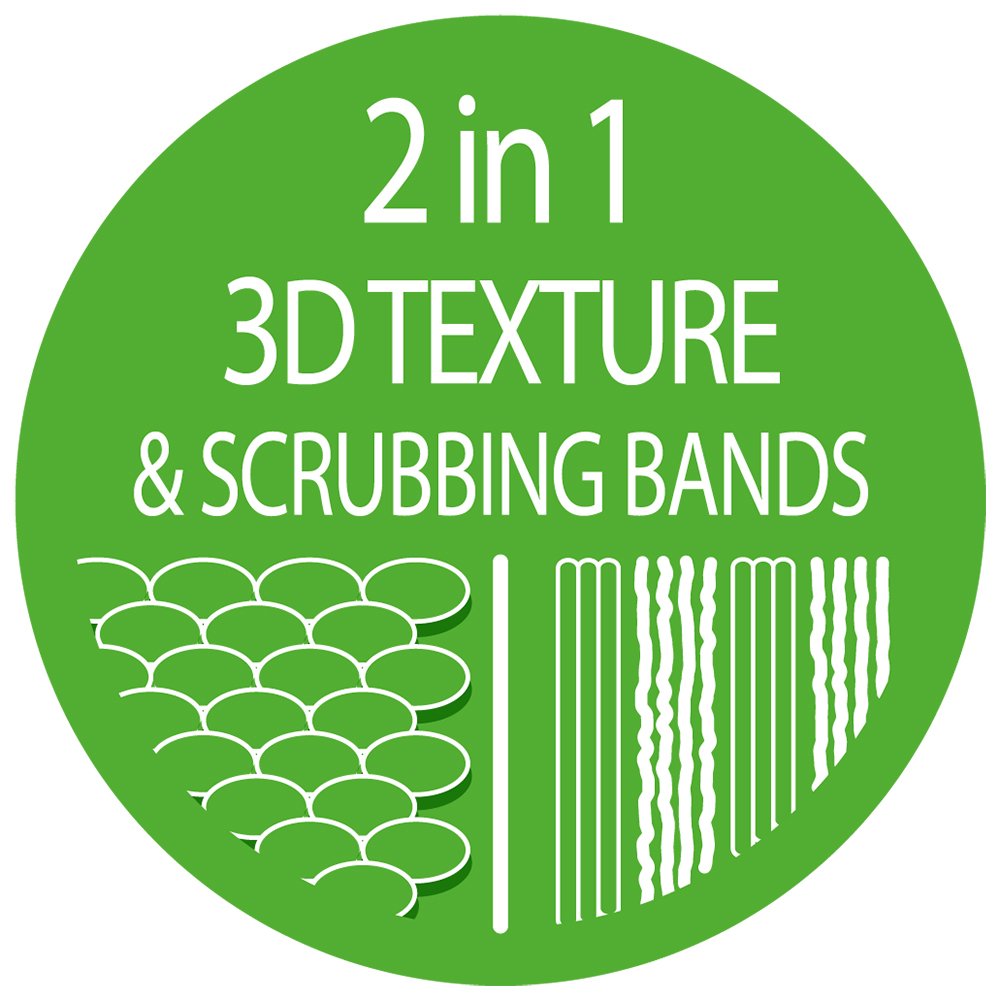 Spontex Microfibre Bathroom Kit - Removes Grime & Watermarks | 2 Cloths | Washable 500 Times 7