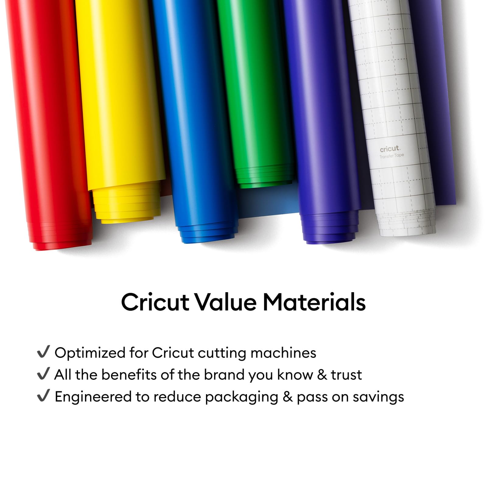 Cricut Value Transfer Tape - Roll 5.5 in x 30 ft Transparent Vinyl for Arts & Craft Labeling 7