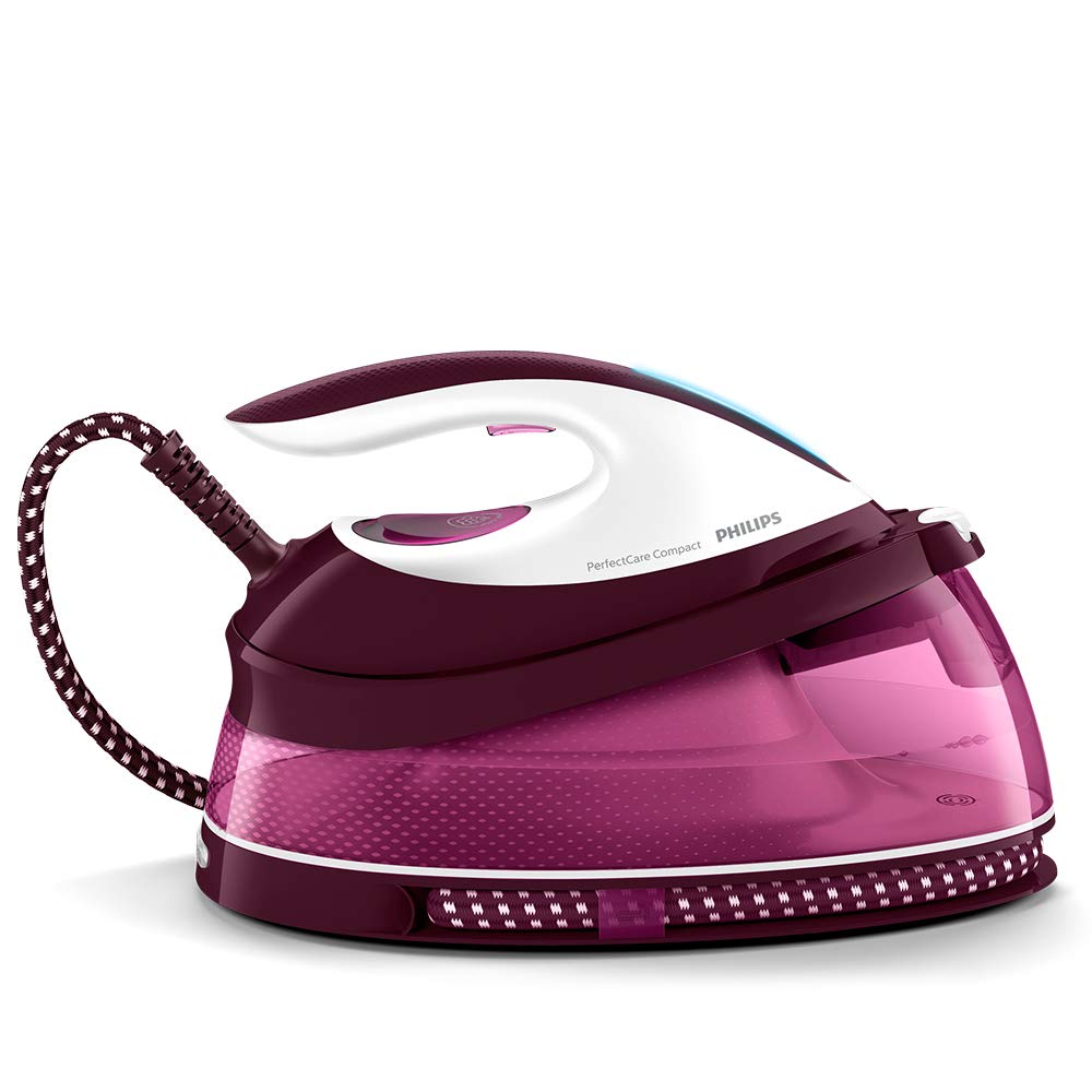 Philips PerfectCare Compact Steam Generator Iron - 2400W, 6.5 Bar Pressure, OptimalTEMP | GC7842/46 1