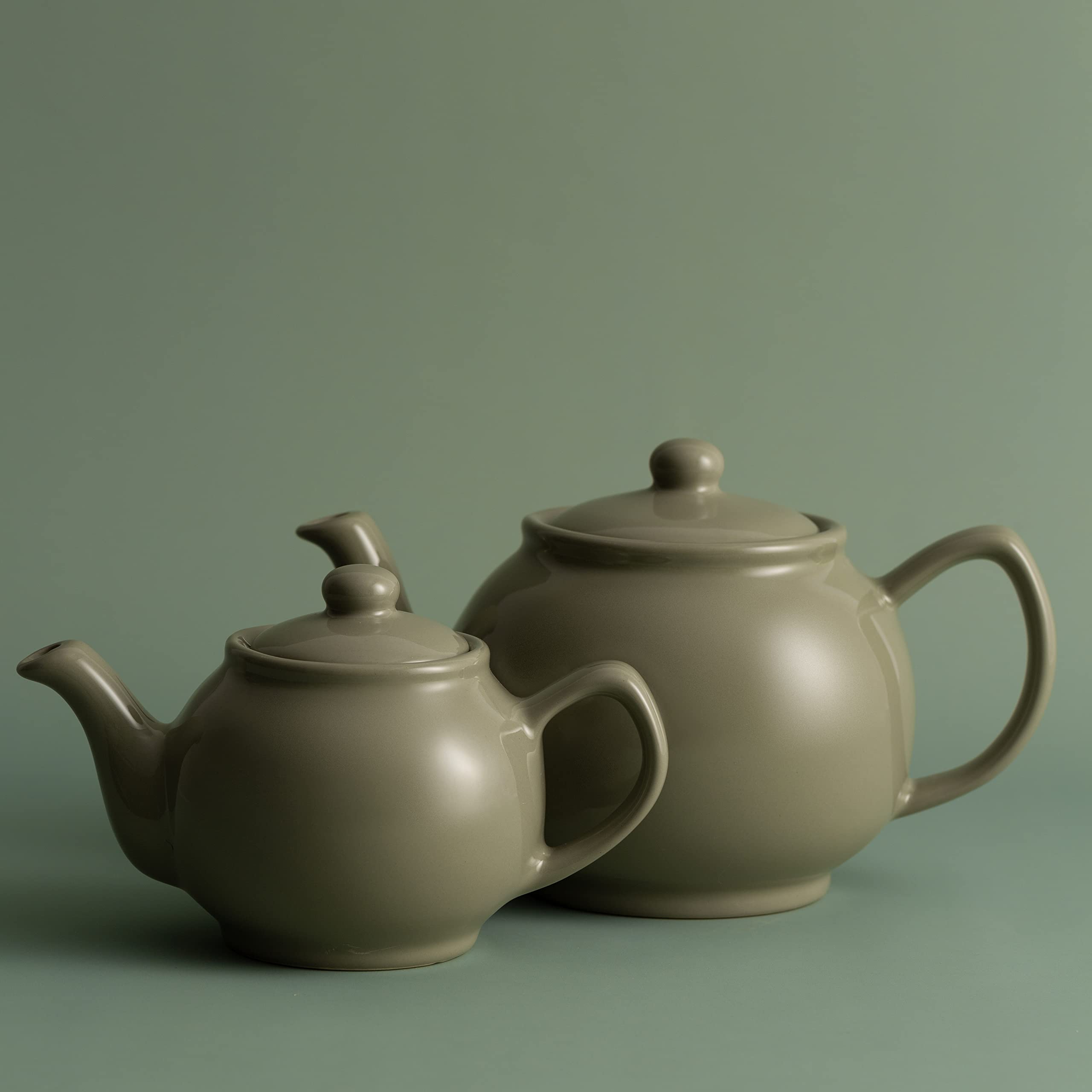 Price & Kensington Stoneware Teapot - 110 cl, 6 Cup Capacity | Sage Green 3