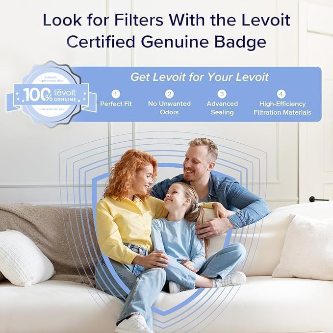 Levoit Core 300-RF-TX Genuine Replacement Filter for Core 300/300S Air Purifier | Toxin Absorber 8