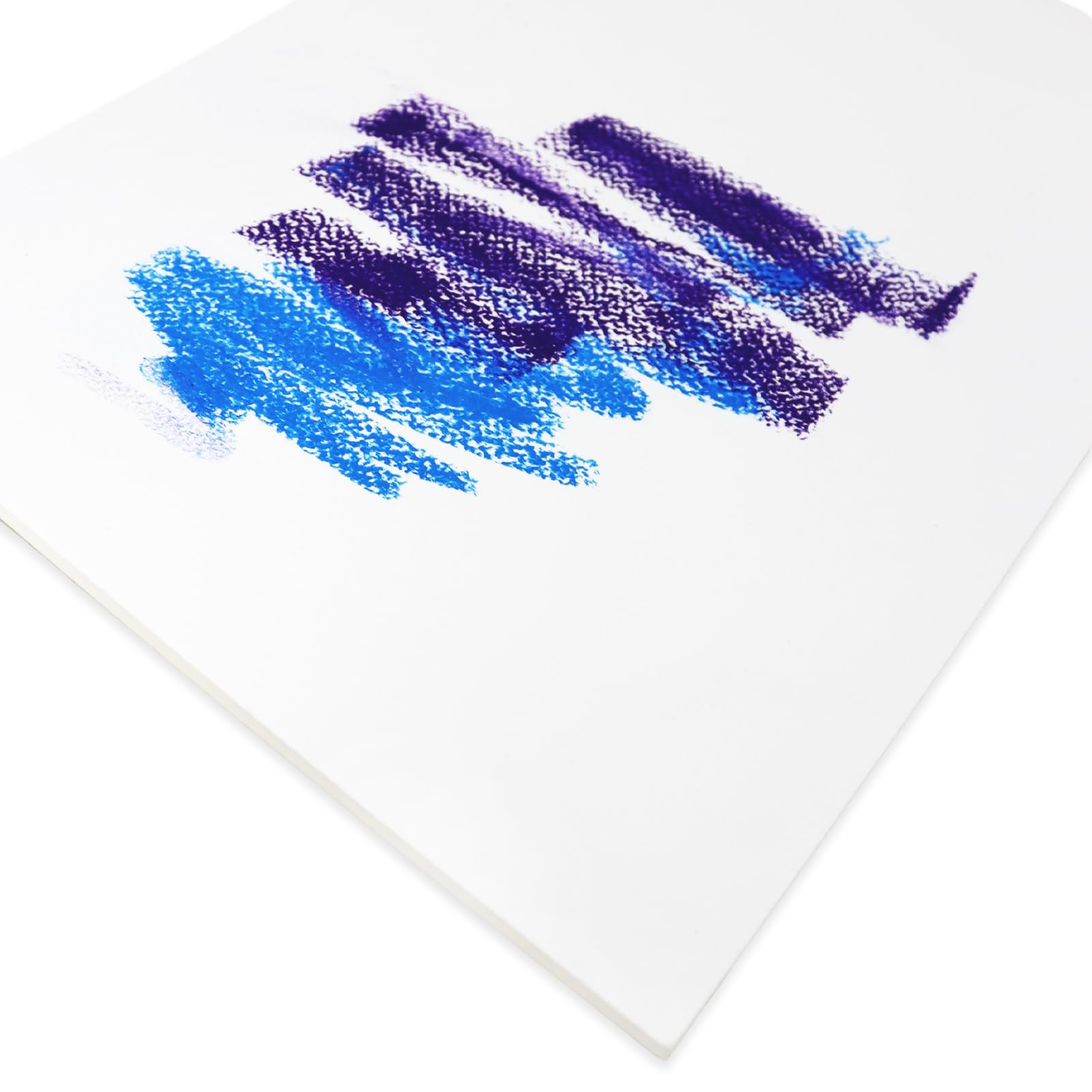 Artway A4 Pastel Paper Pad - 24 Sheets, 160gsm White Paper for Soft Pastels & Charcoal 4
