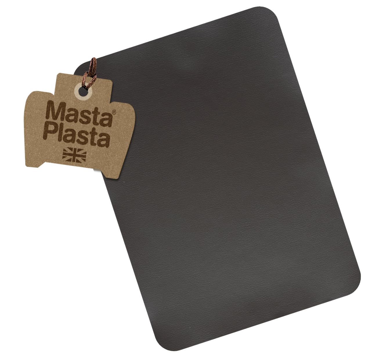 MastaPlasta Original Self-Adhesive Leather Repair Patch - Dark Brown | 28cm x 20cm | Upholstery Quality 1