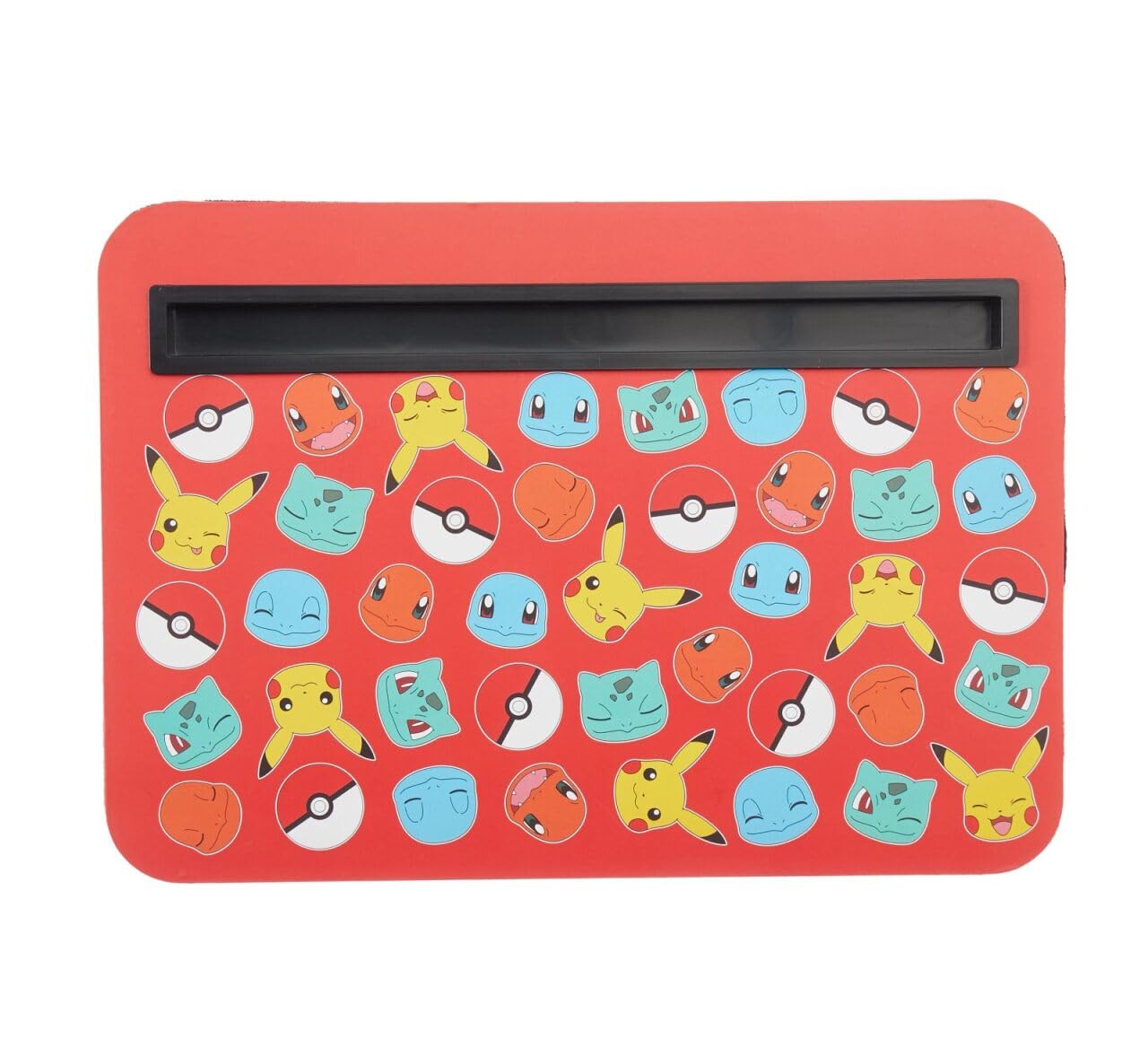 HOX Pokemon Officially Licensed Lap Tray with Tablet Slot | Cushioned Base | Red Pokemon 6