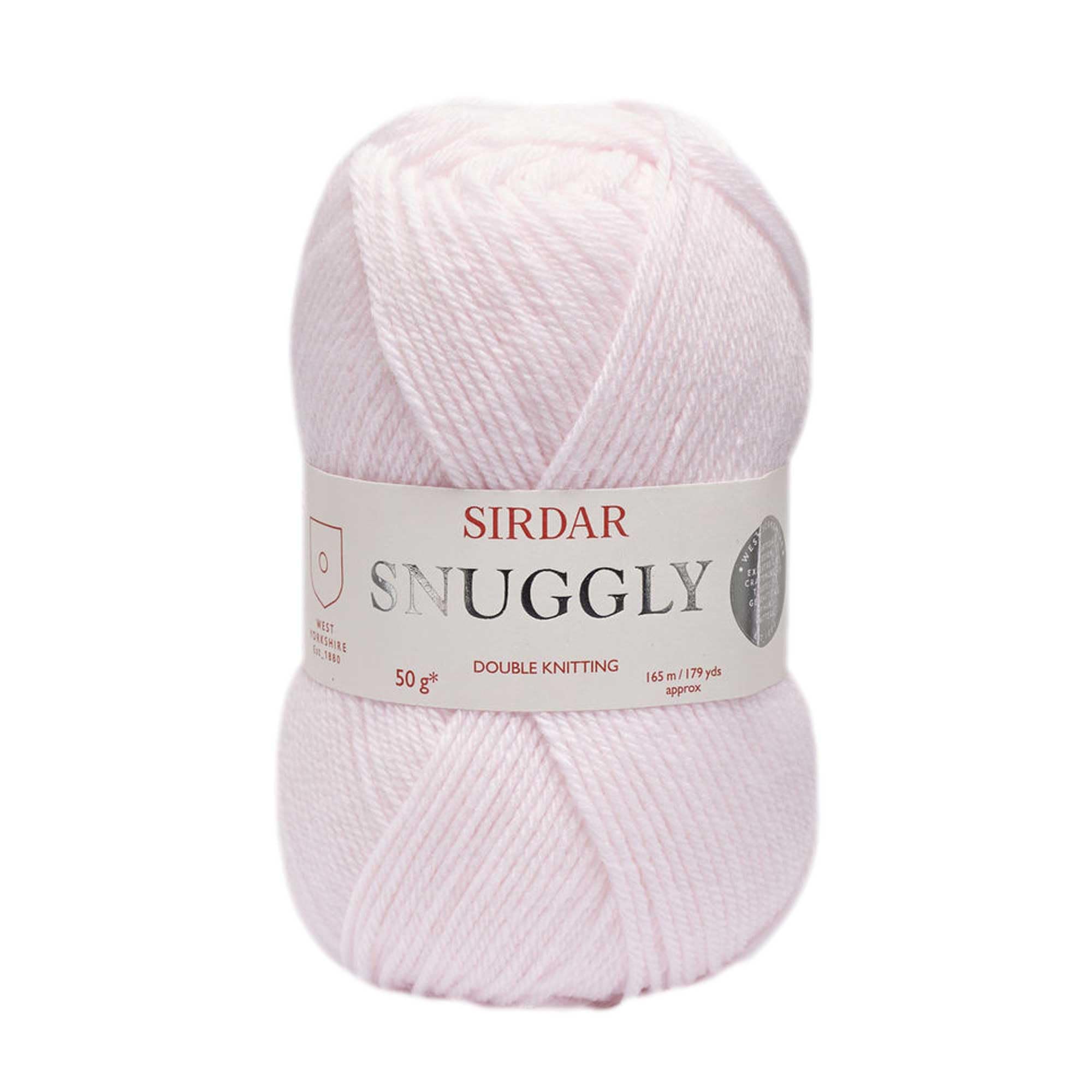 Sirdar Snuggly DK Double Knitting Yarn - Pearly Pink (302) | 50g Ball | Baby Soft Blend 1