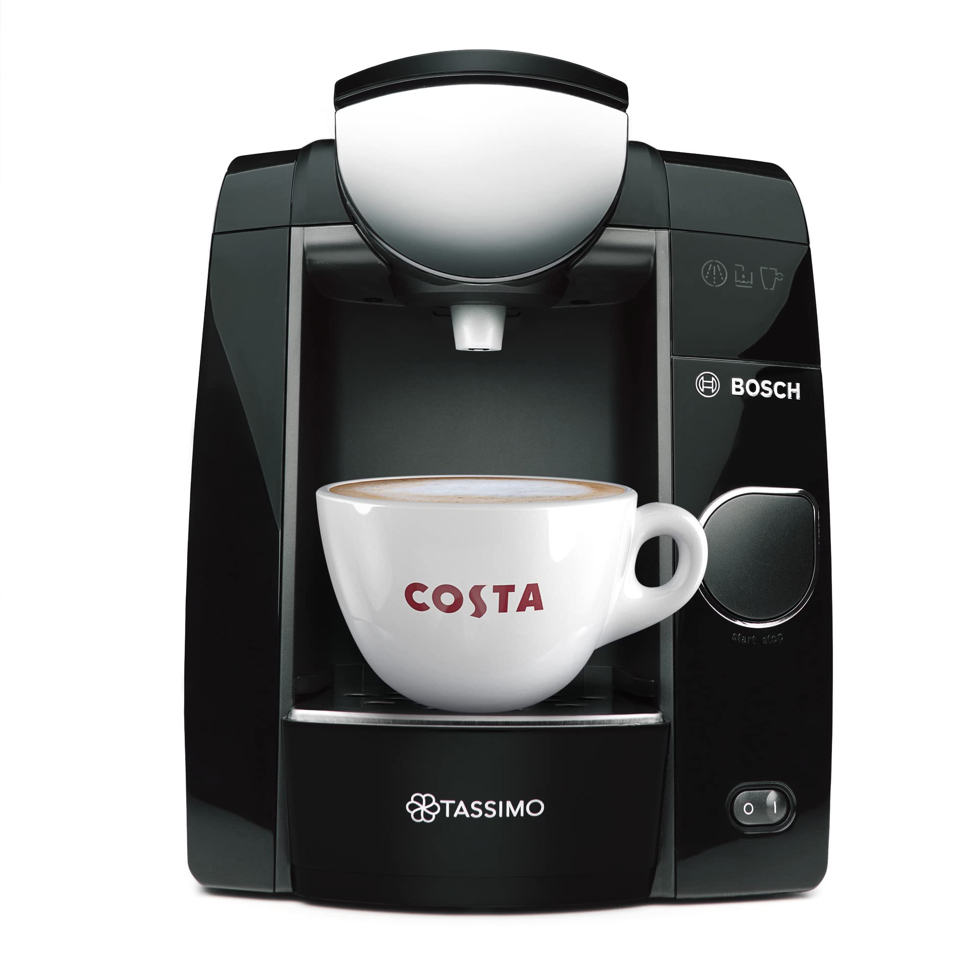 Tassimo by Bosch Joy TAS4502NGB Single Serve Coffee Machine - 1300W, 1.4L Tank, Black