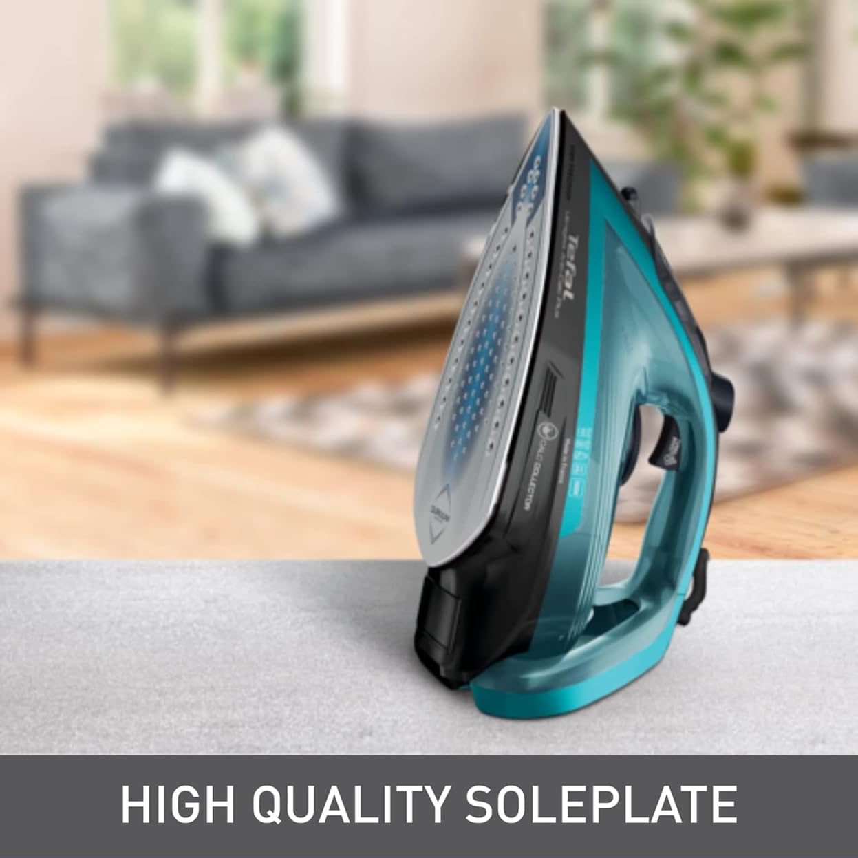 Tefal Ultraglide Steam Iron - 2800W Power | 260g Steam Boost | Durilium Soleplate 5