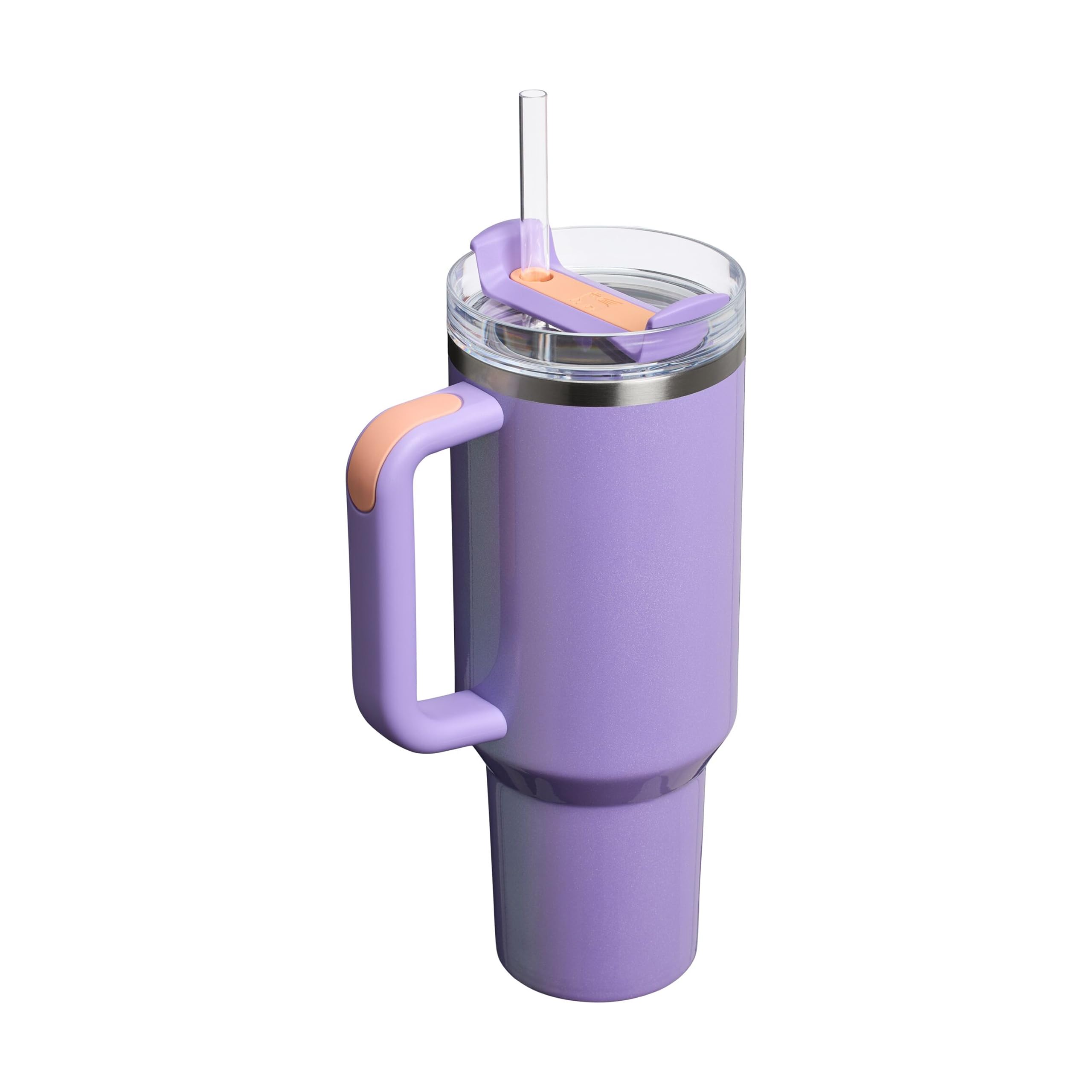 STANLEY Quencher H2.0 Flowstate Tumbler 1.2L - 11 Hours Cold | 2 Days Iced | Periwinkle Shimmer 8