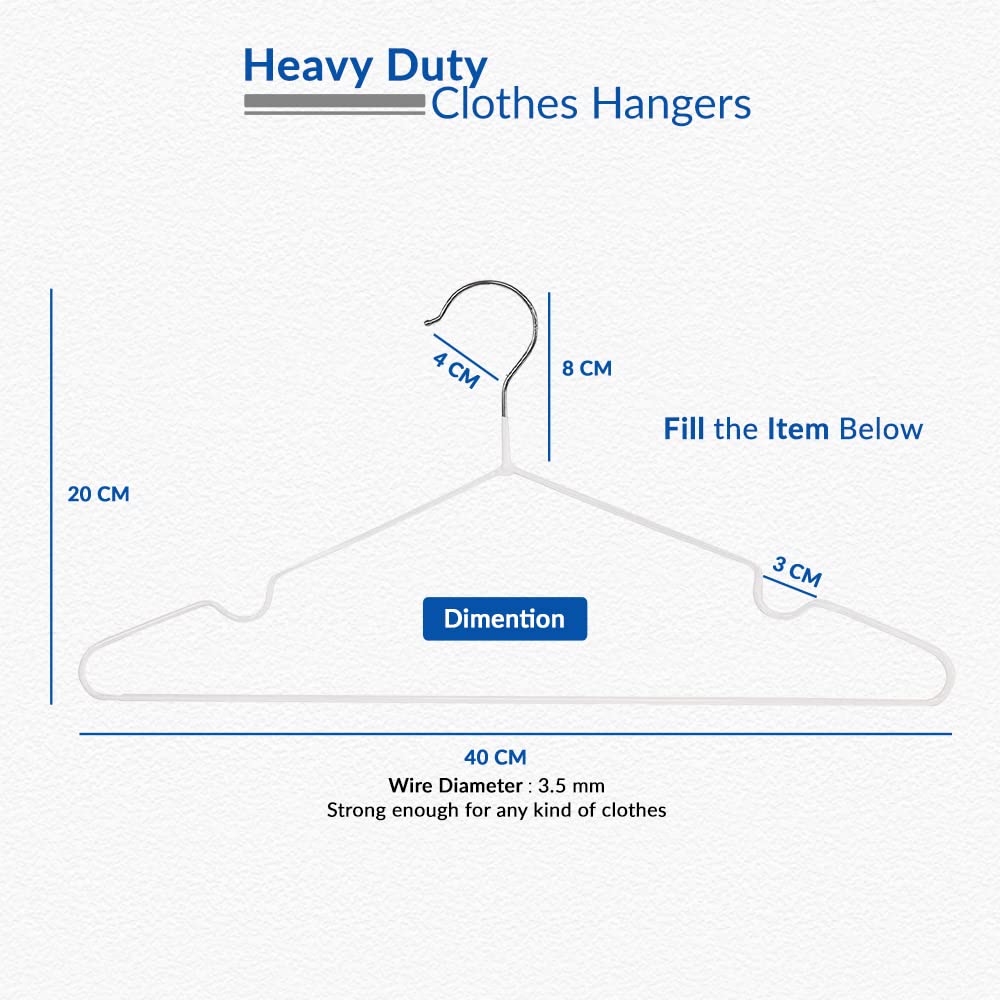 1ABOVE 25 Pack Premium Rubber Coated Metal Coat Hangers - Heavy Duty, Space Saving | Grey 4