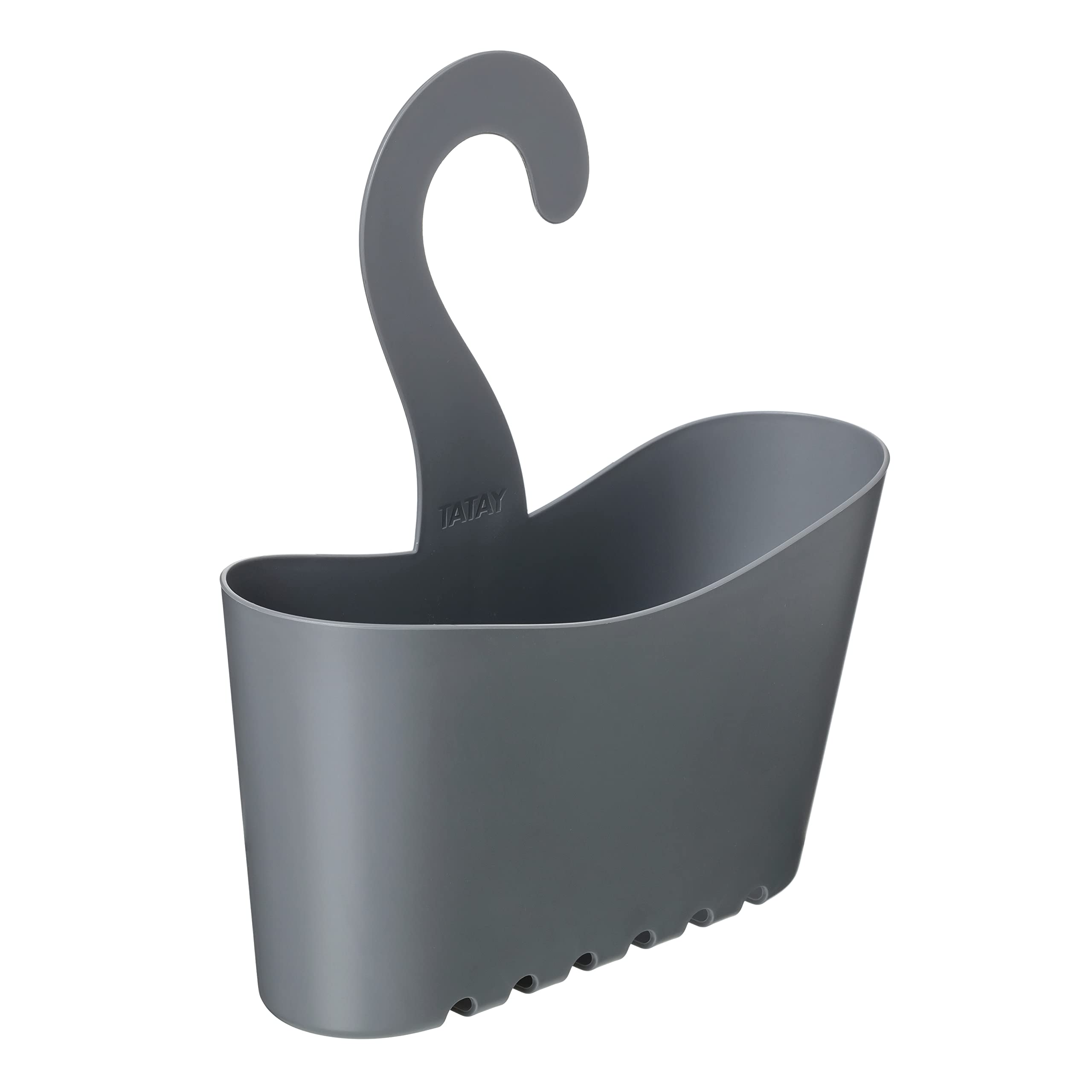 TATAY Multifunctional Shower Caddy - No-Drill Installation | Stackable | Moisture-Resistant Polypropylene 1