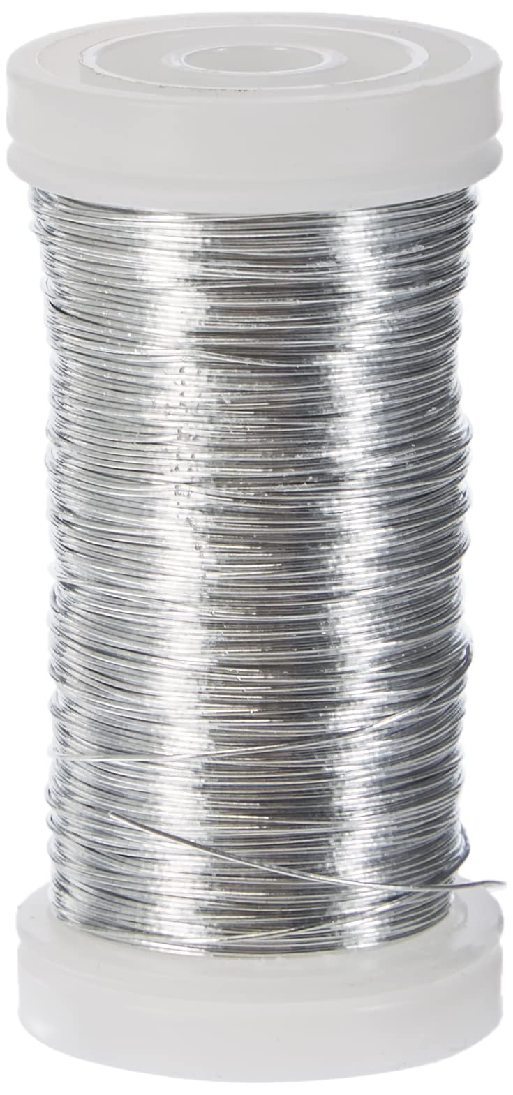 Rayher Floral Wire - Silver, 0.35mm Diameter, 100m Length | Ideal for Floristry & Crafts 1
