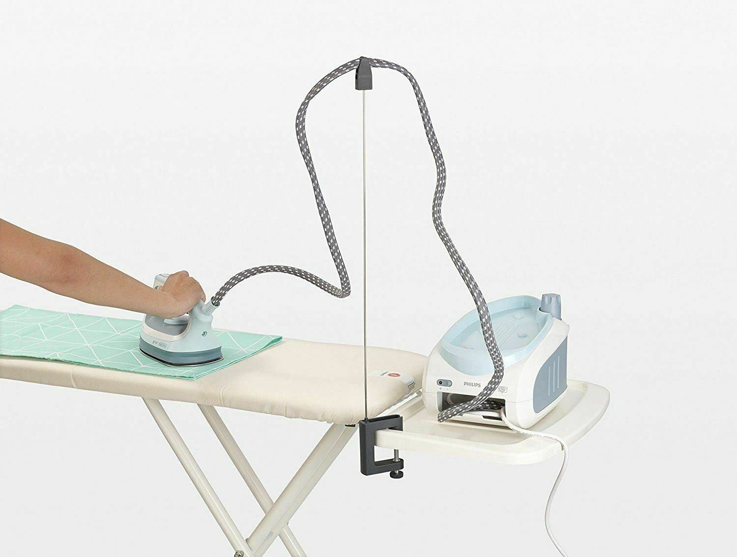Brabantia Flex Guide Ironing Board Accessory - Dark Grey | Fits Most Brabantia Tables | Matte Finish 3