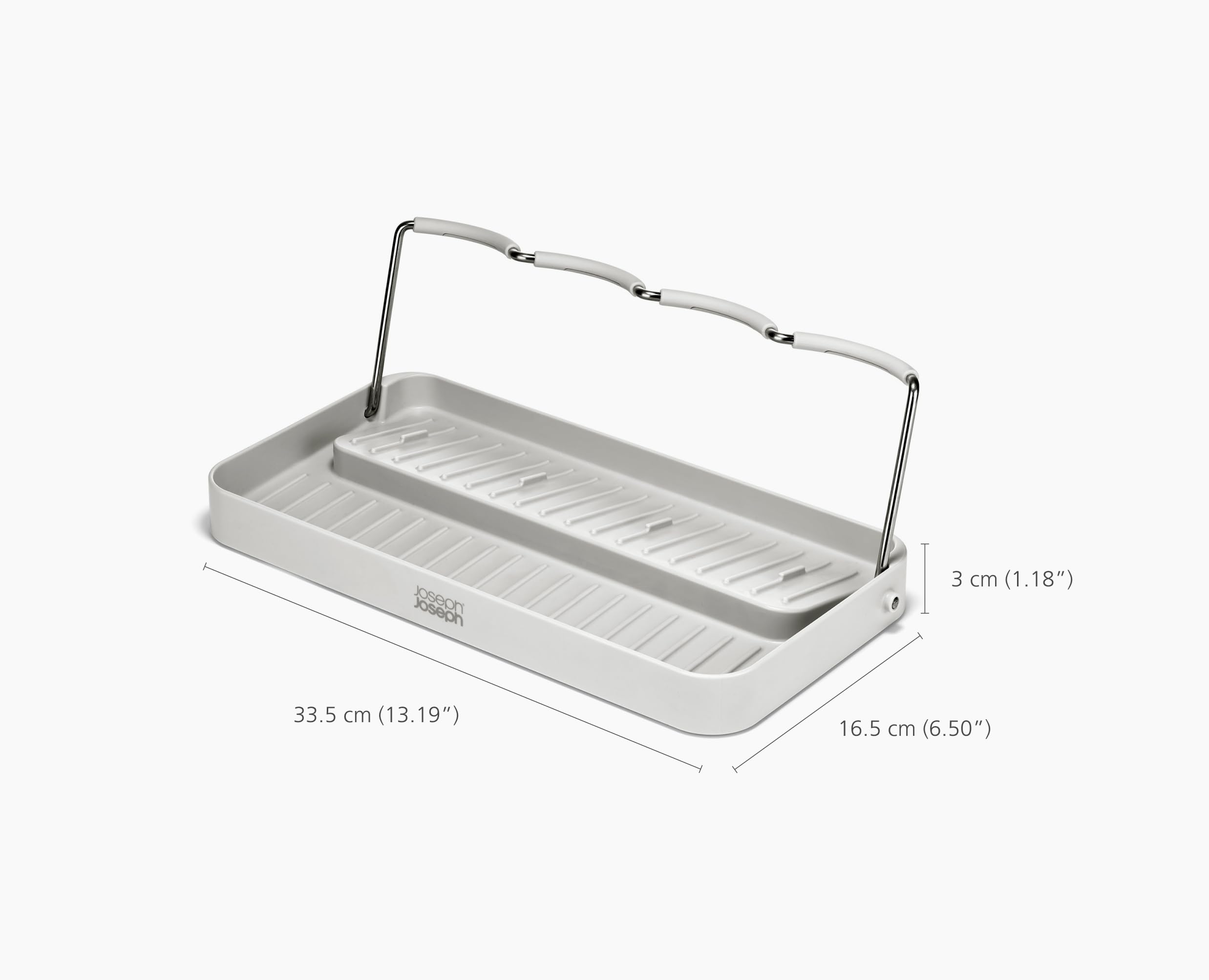 Joseph Joseph DrySmart Folding Water Bottle Drying Rack | Space Saving | Grey 4