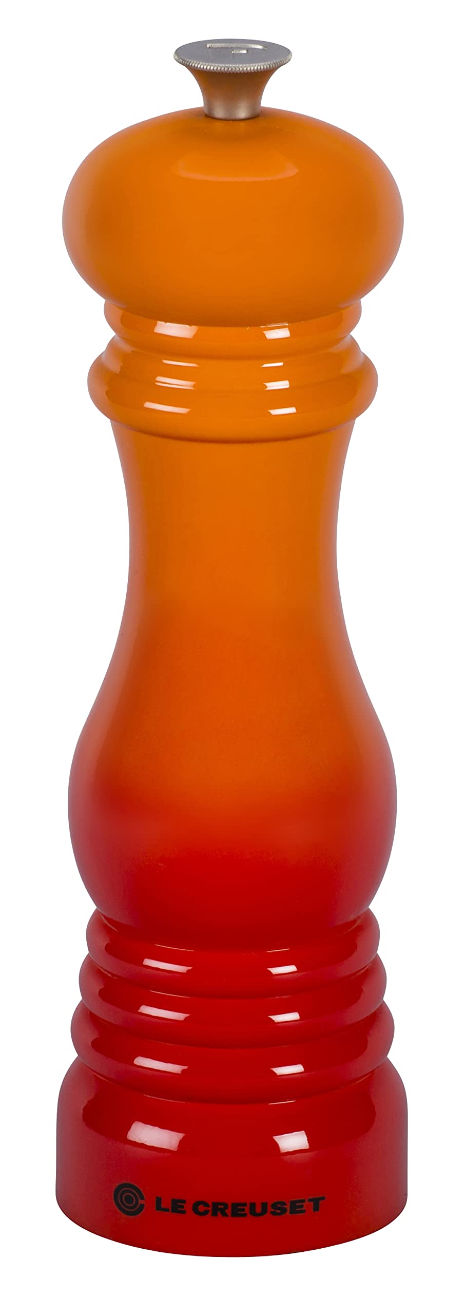 LE CREUSET Classic Pepper Mill Grinder - Chip-Resistant ABS Plastic | 40g Capacity | Volcanic 1