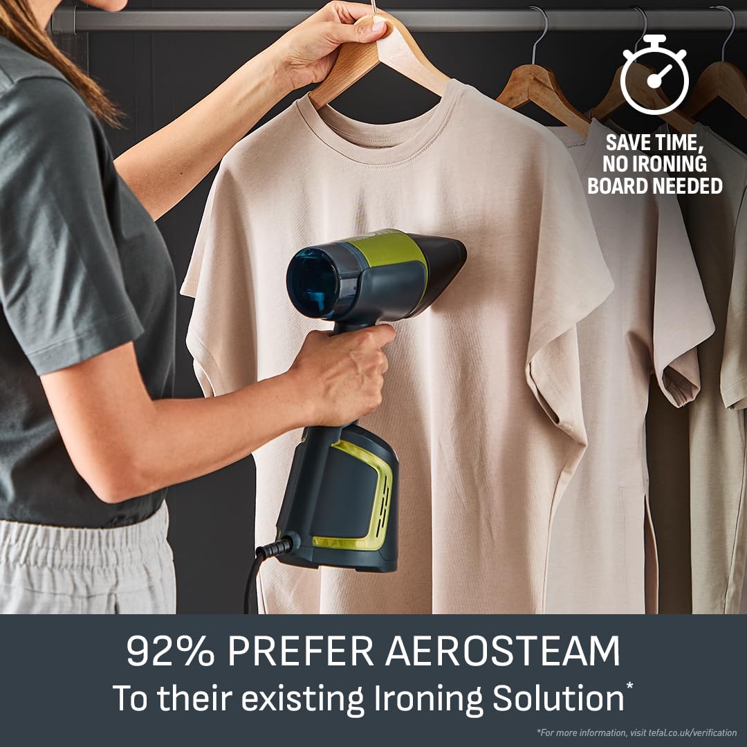 Tefal AeroSteam Handheld Garment Steamer - Suction Innovation | 1400W | 100ml Tank 5