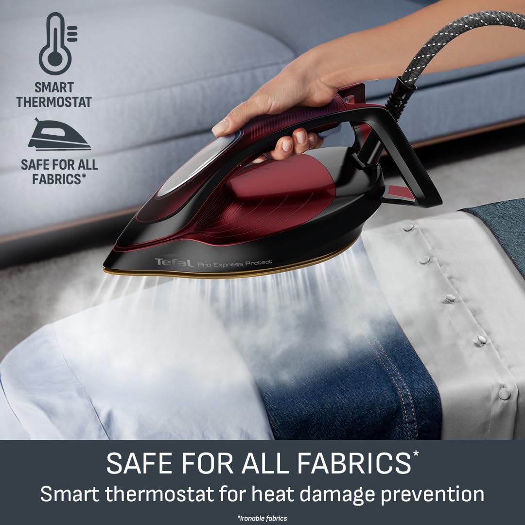 Tefal Pro Express Protect Steam Generator Iron - 7.5 Bar, 560g Boost, 1.8L Tank | GV9230 5