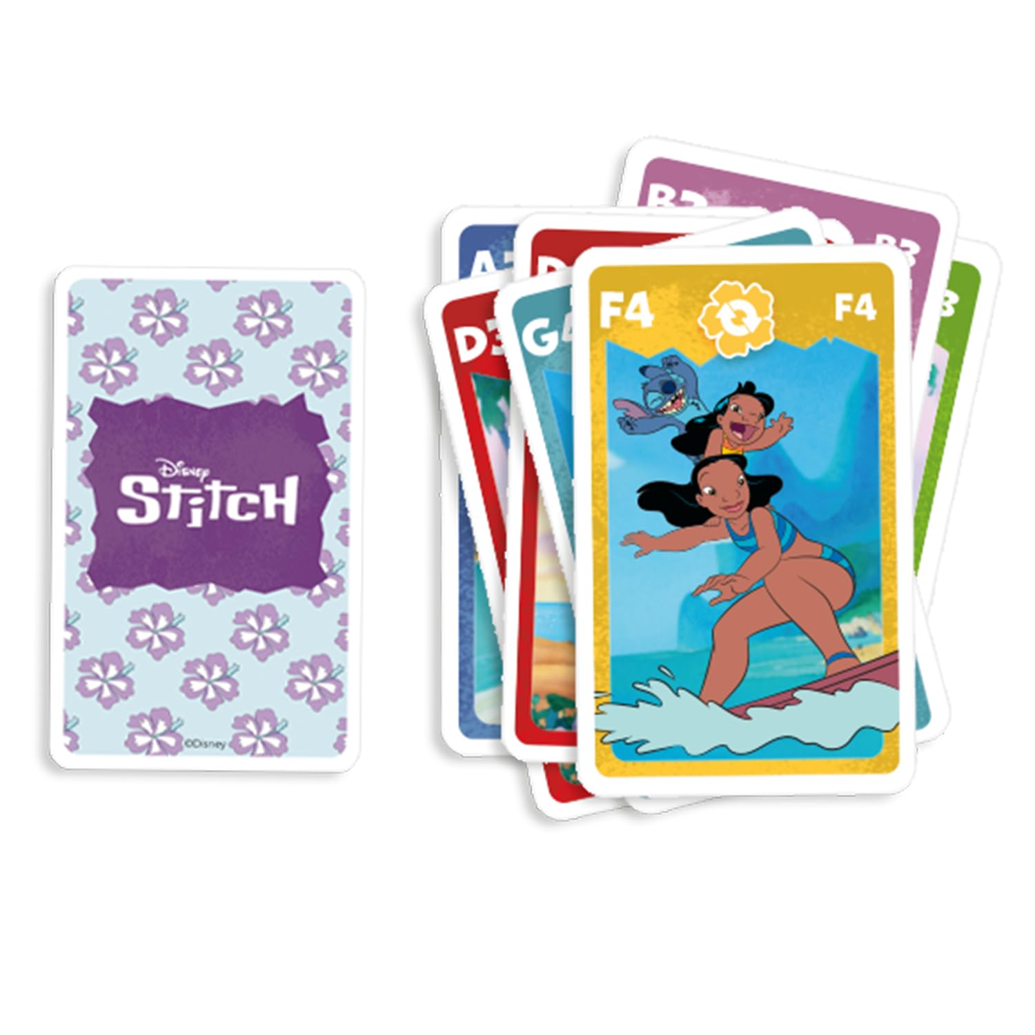 Shuffle Stitch 4-in-1 Card Game - 7 Families, Battle, Memory & Action | Ages 4+ 9