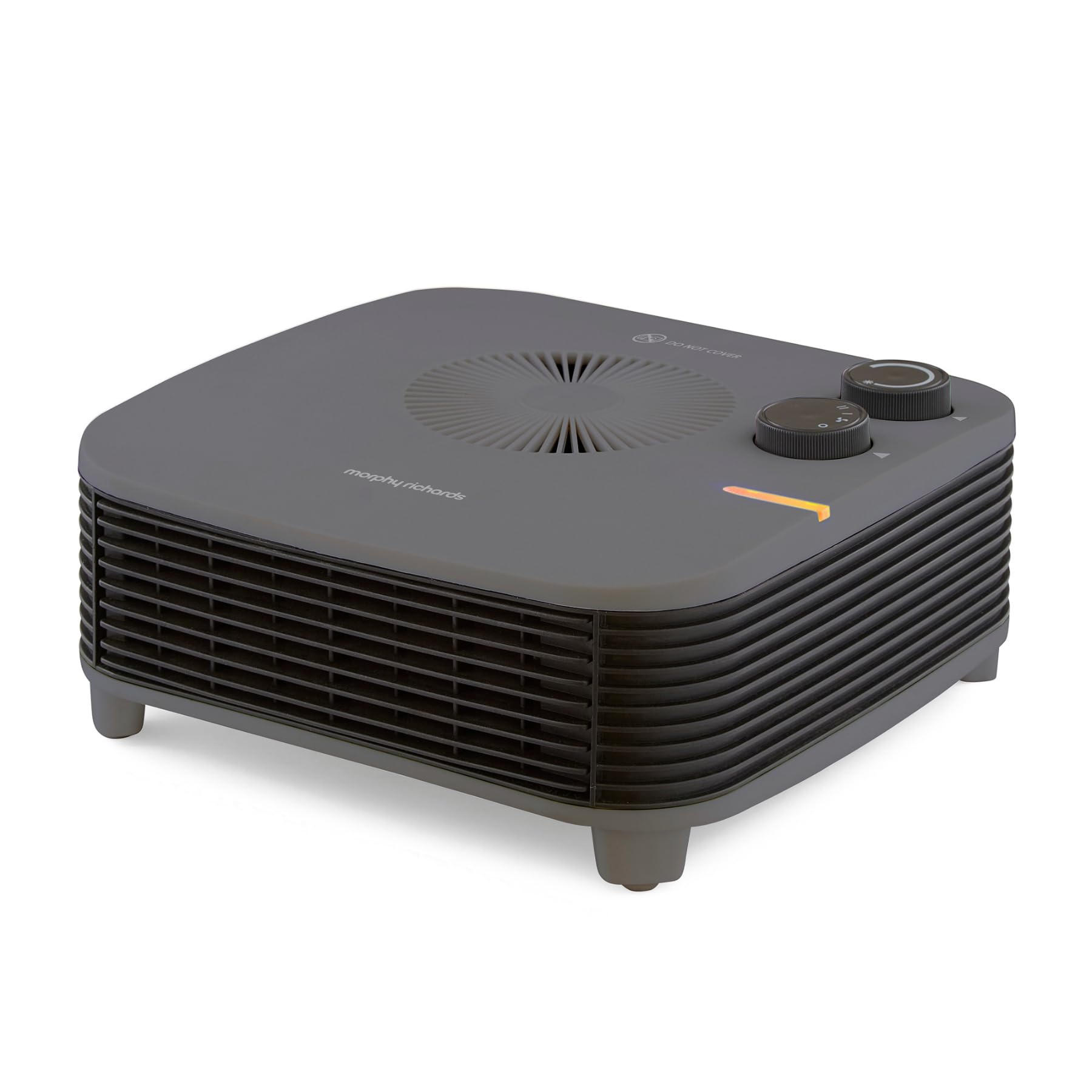 Morphy Richards HeatFlux 2000W Flat Fan Heater | Adjustable Thermostat | Grey 1