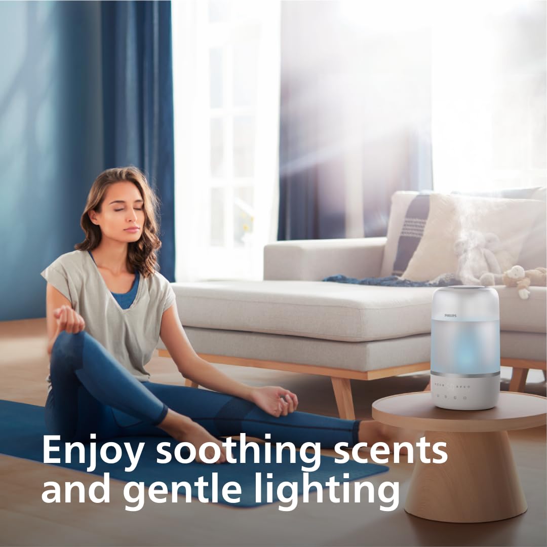 Philips Smart Humidifier - 3L Tank, Up to 32 Hours Runtime, App Control | HU1509/00 6