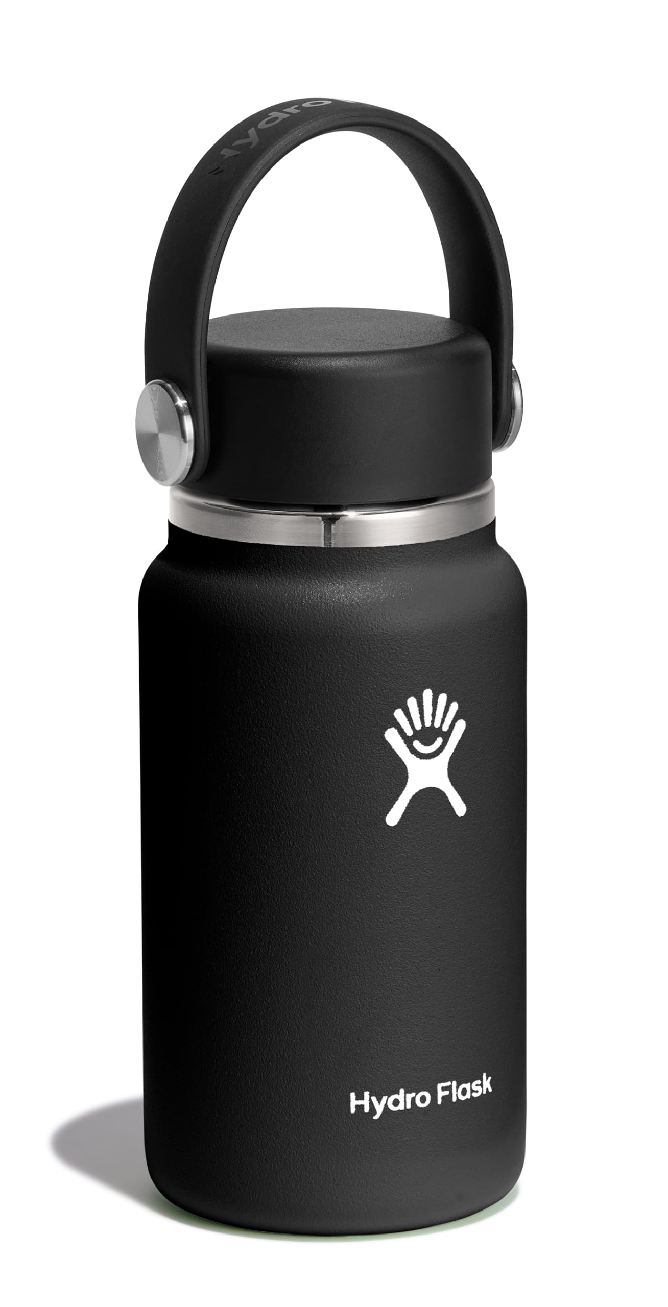 Hydro Flask Micro Hydro 200 ml Insulated Mini Flask | Leakproof Stainless Steel | Black 2