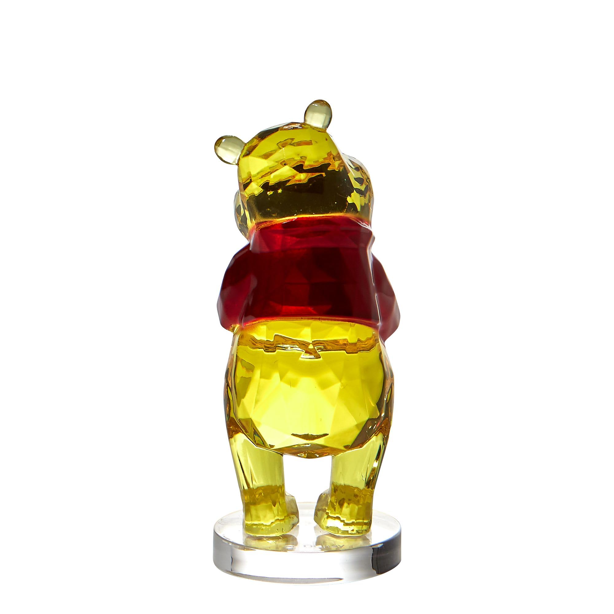 Enesco Winnie the Pooh Facet Acrylic Figurine | Licensed Facets Collection | 3.75" High 3