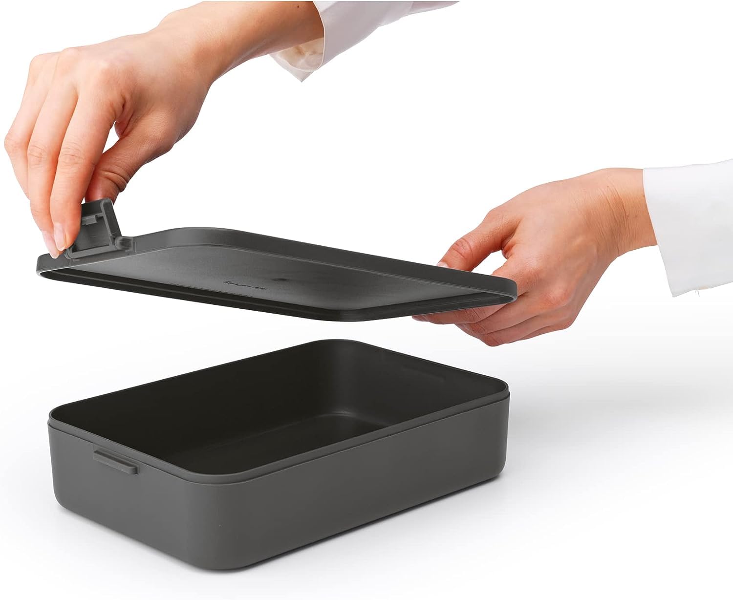 Brabantia Make & Take Lunch Box - 2L Large Volume | BPA-Free | Freezer, Microwave, Dishwasher Safe 4